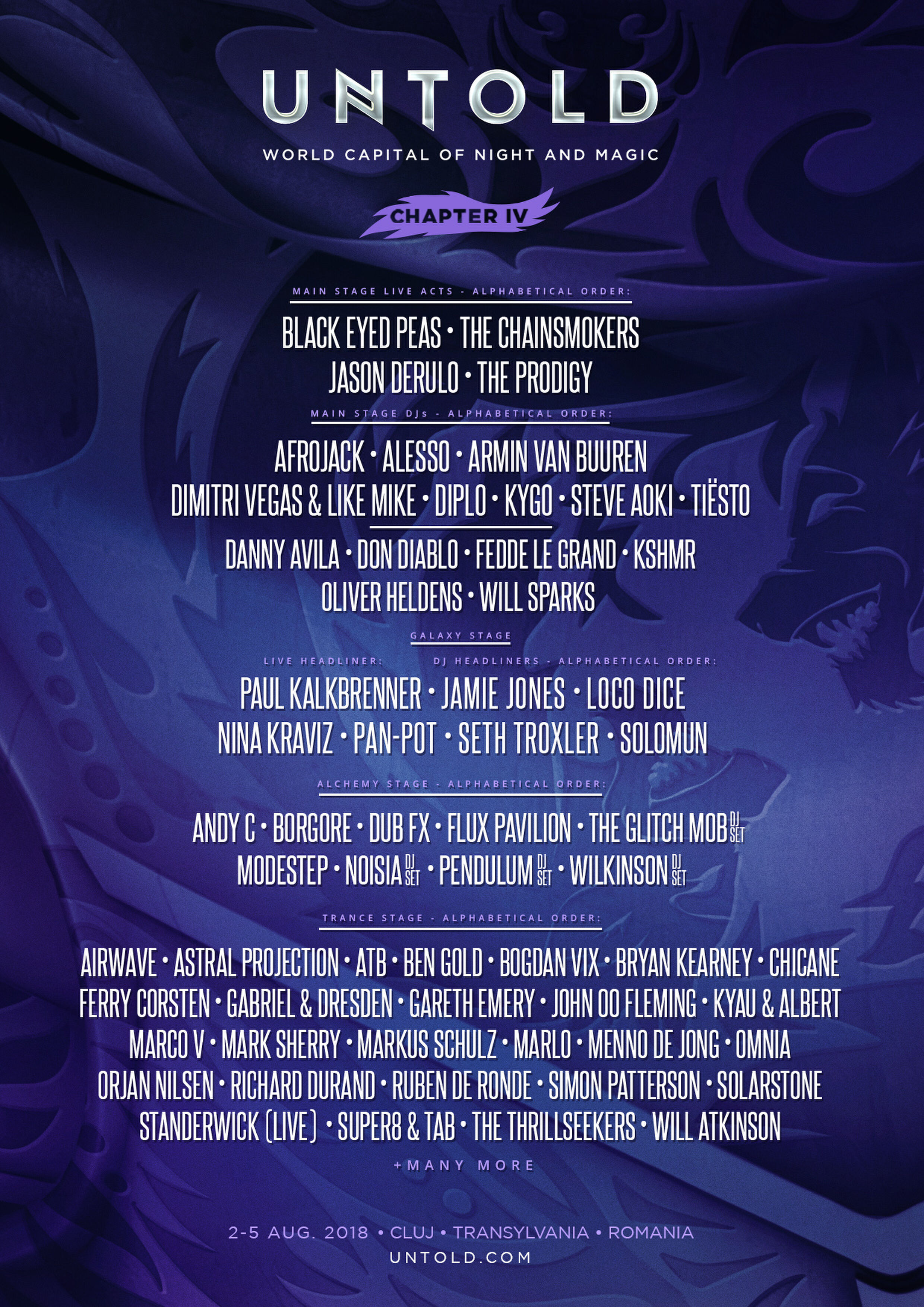 UNTOLD Festival MAN MAN