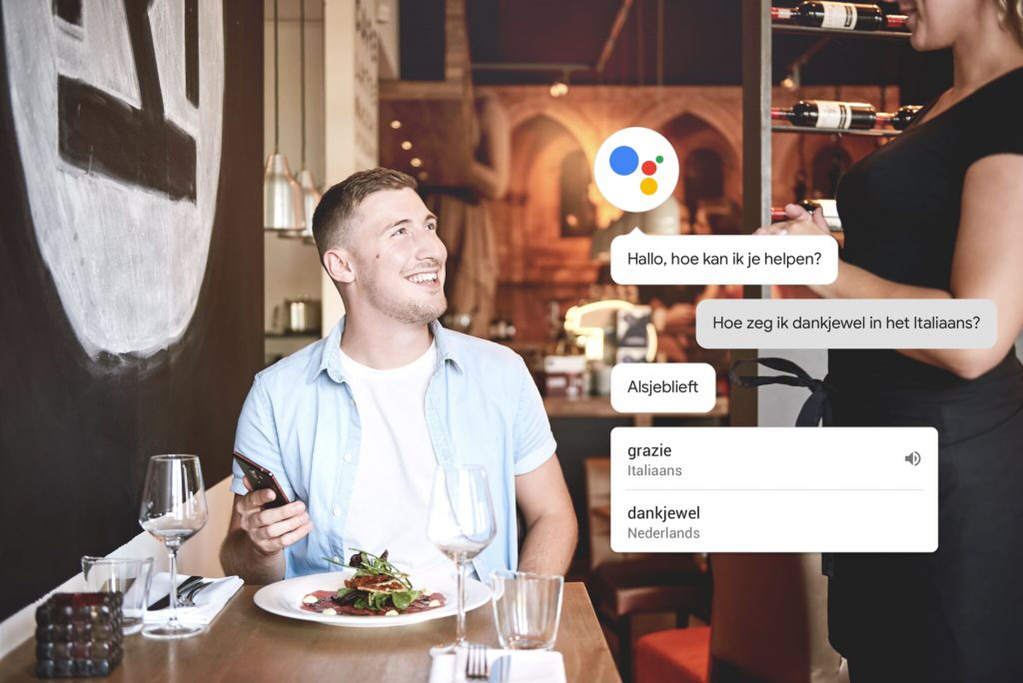 Google Assistant informatie software MAN MAN