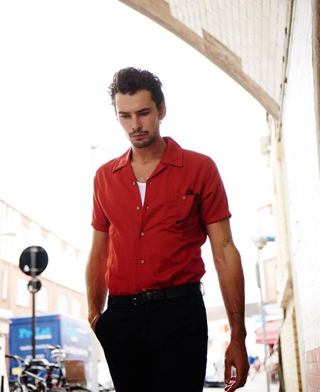 High waisted MAN MAN