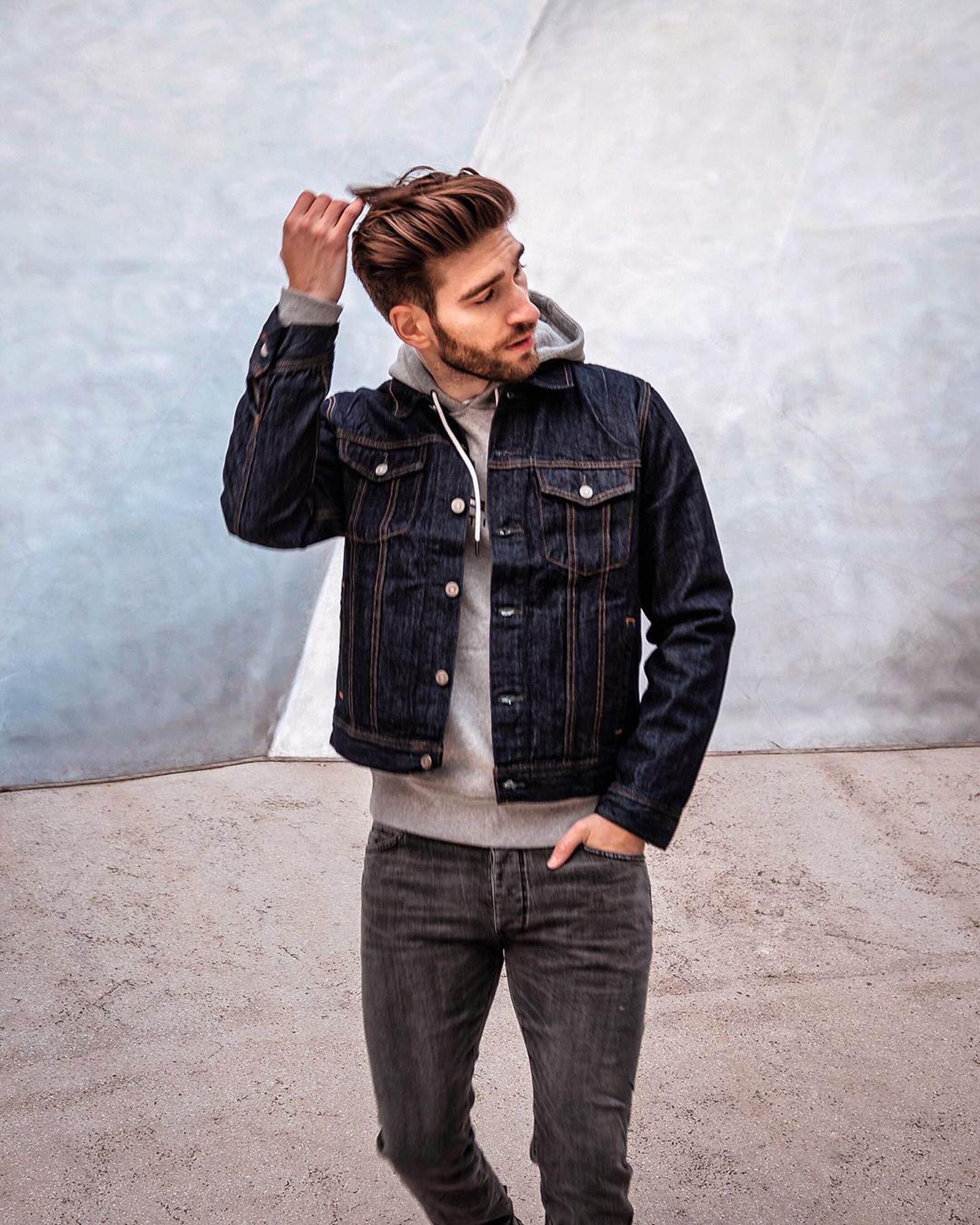 spijkerjas outfit mannen zomer 2019