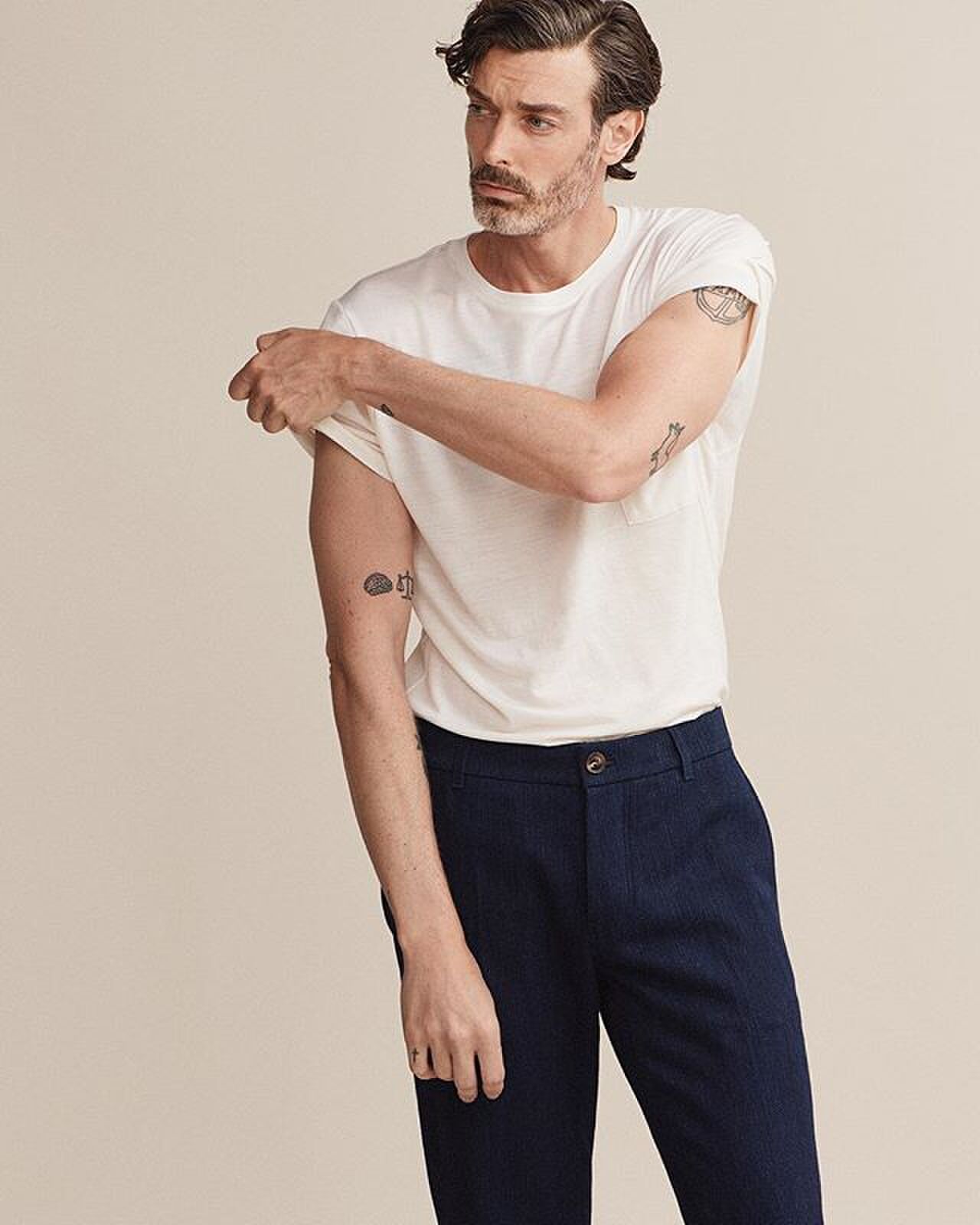High waisted MAN MAN