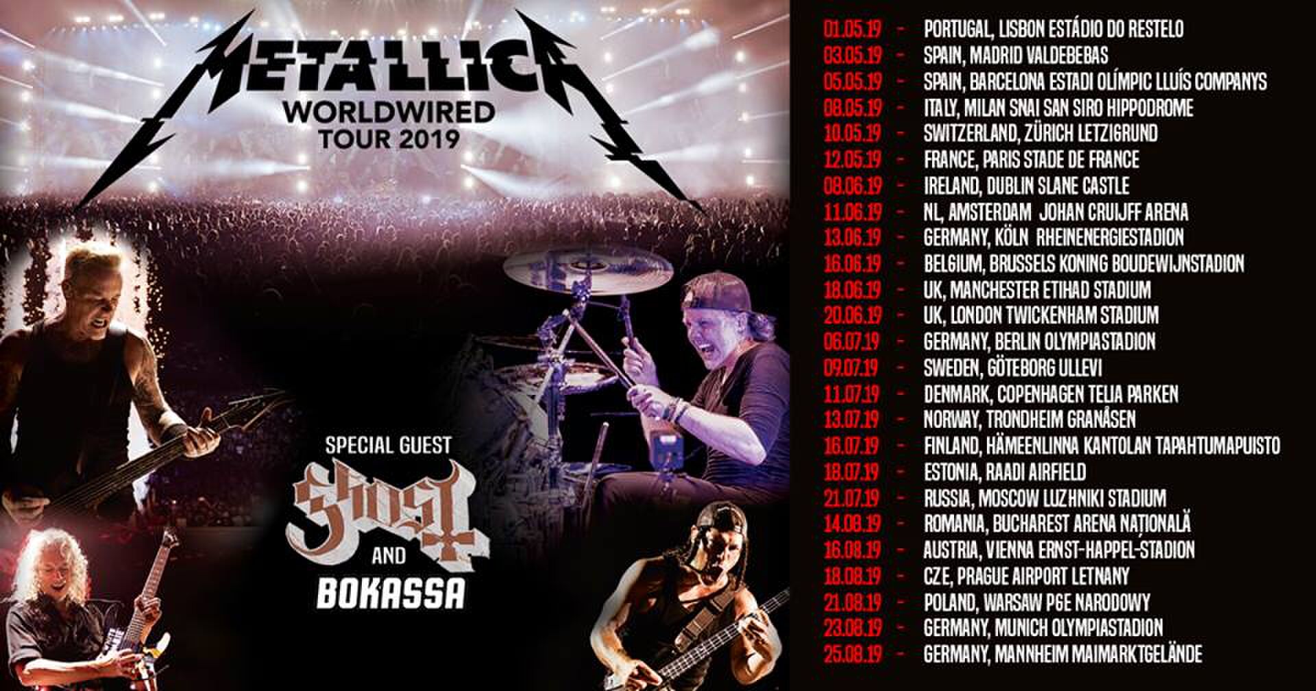 Metallica Amsterdam MAN MAN