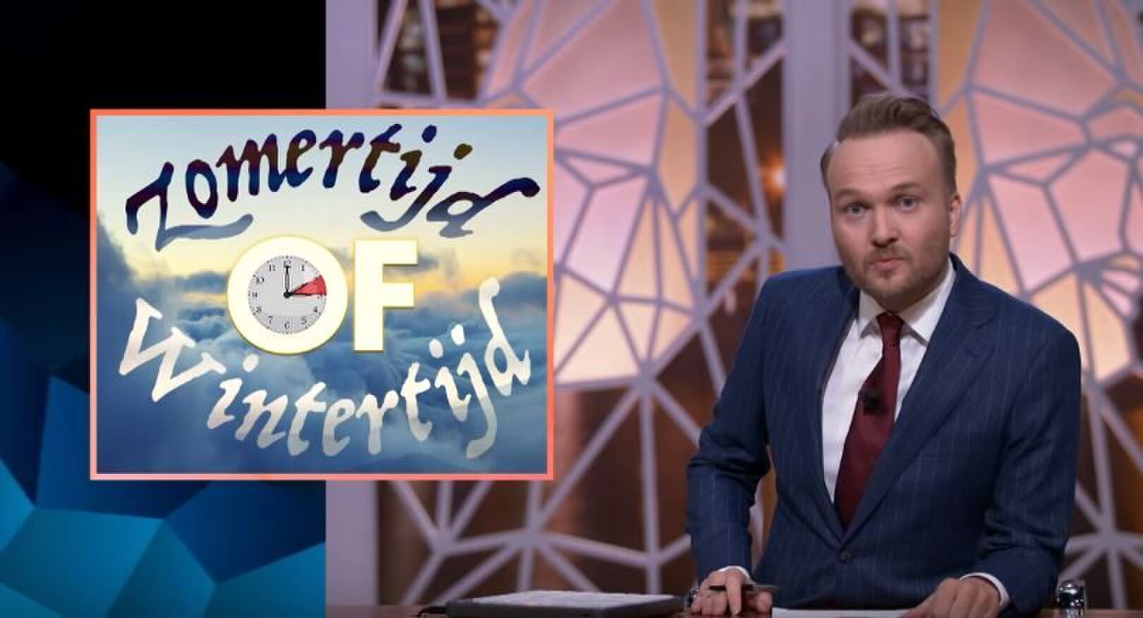 zondag met lubach zomertijd wintertijd MAN MAN