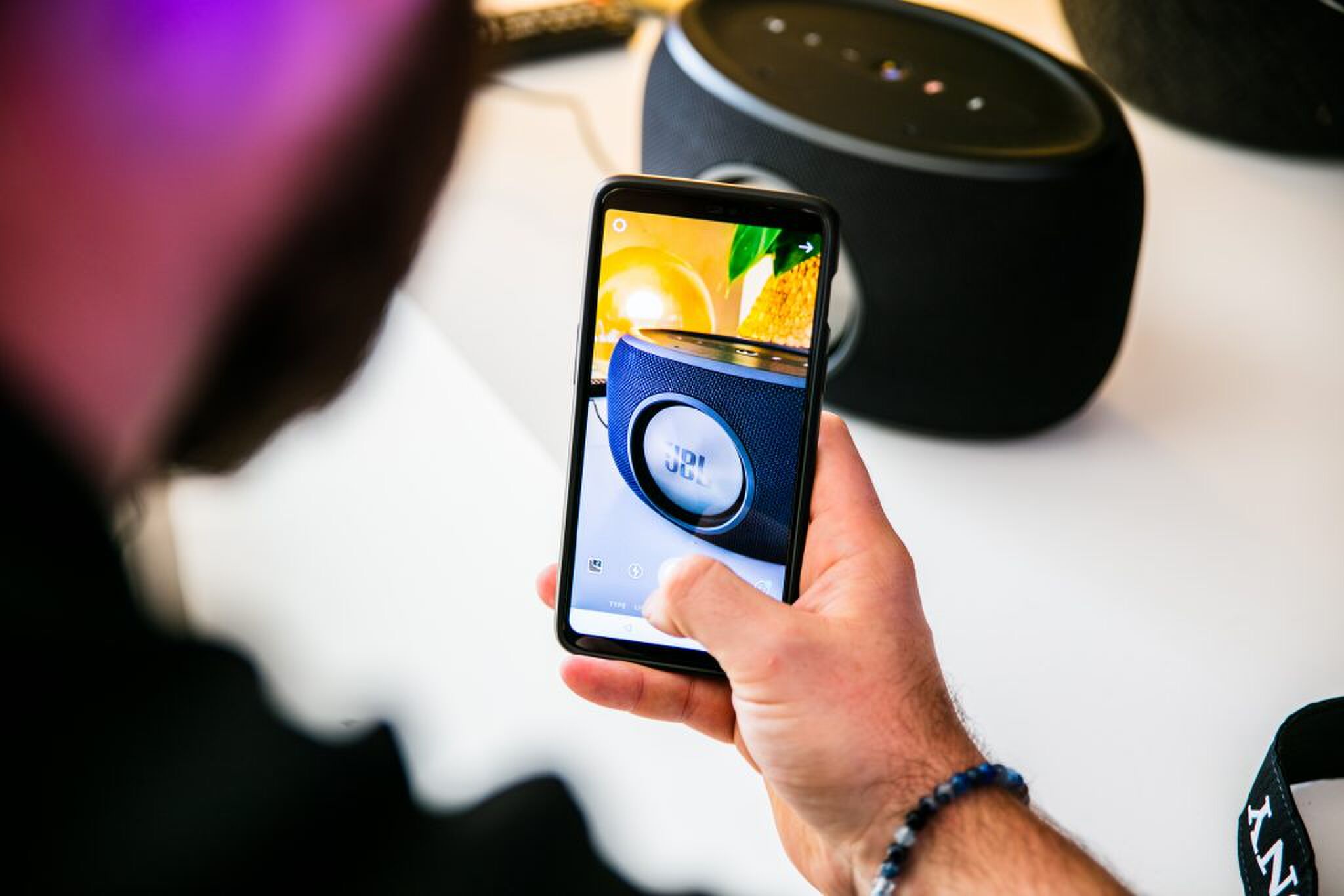 JBL LINK collectie smart speaker MAN MAN
