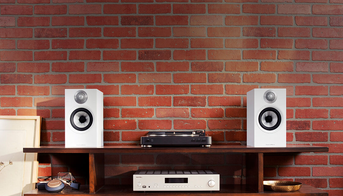 televisie speakers platenspeler MAN MAN