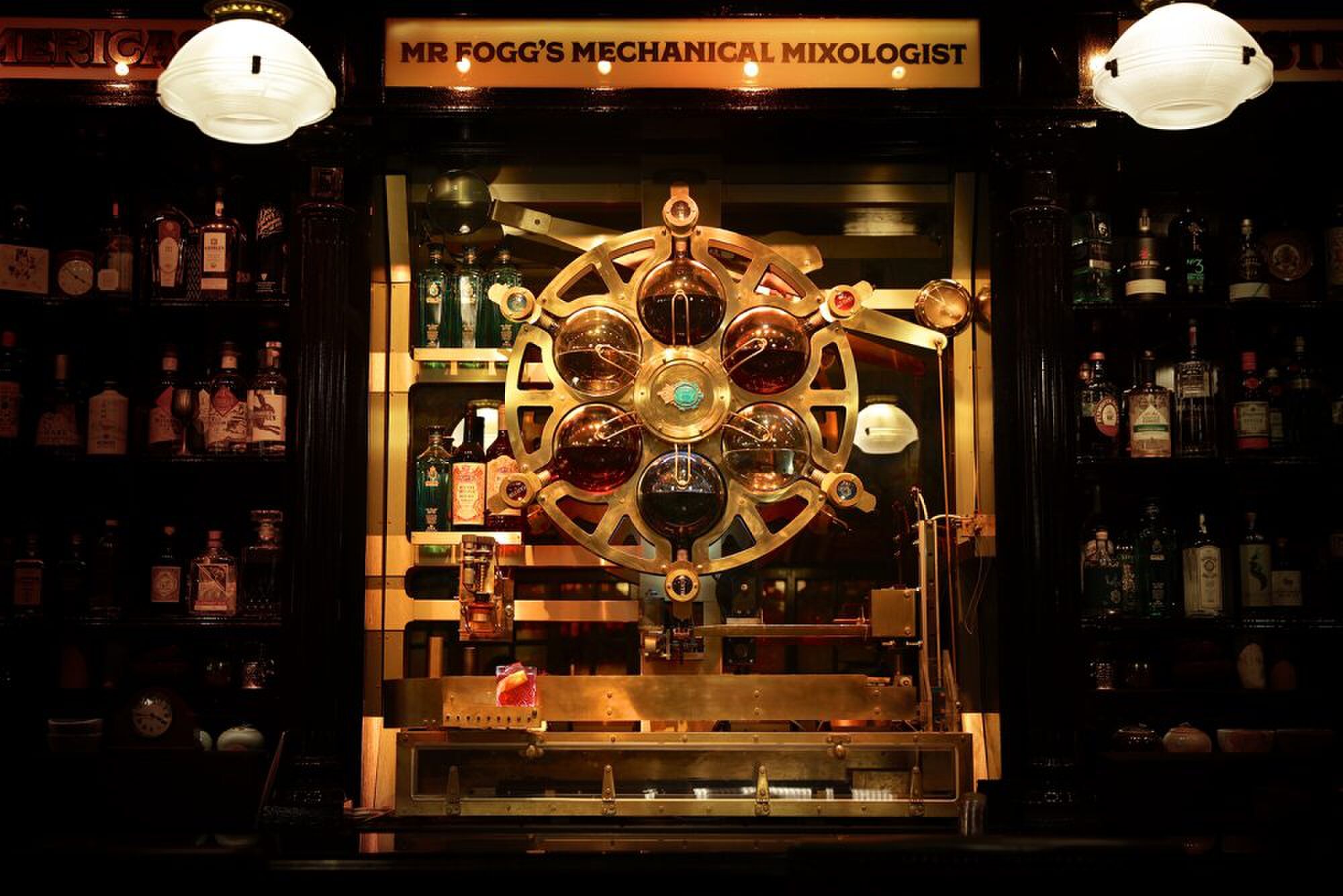 alcohol mixer automatisch apparaat MAN MAN