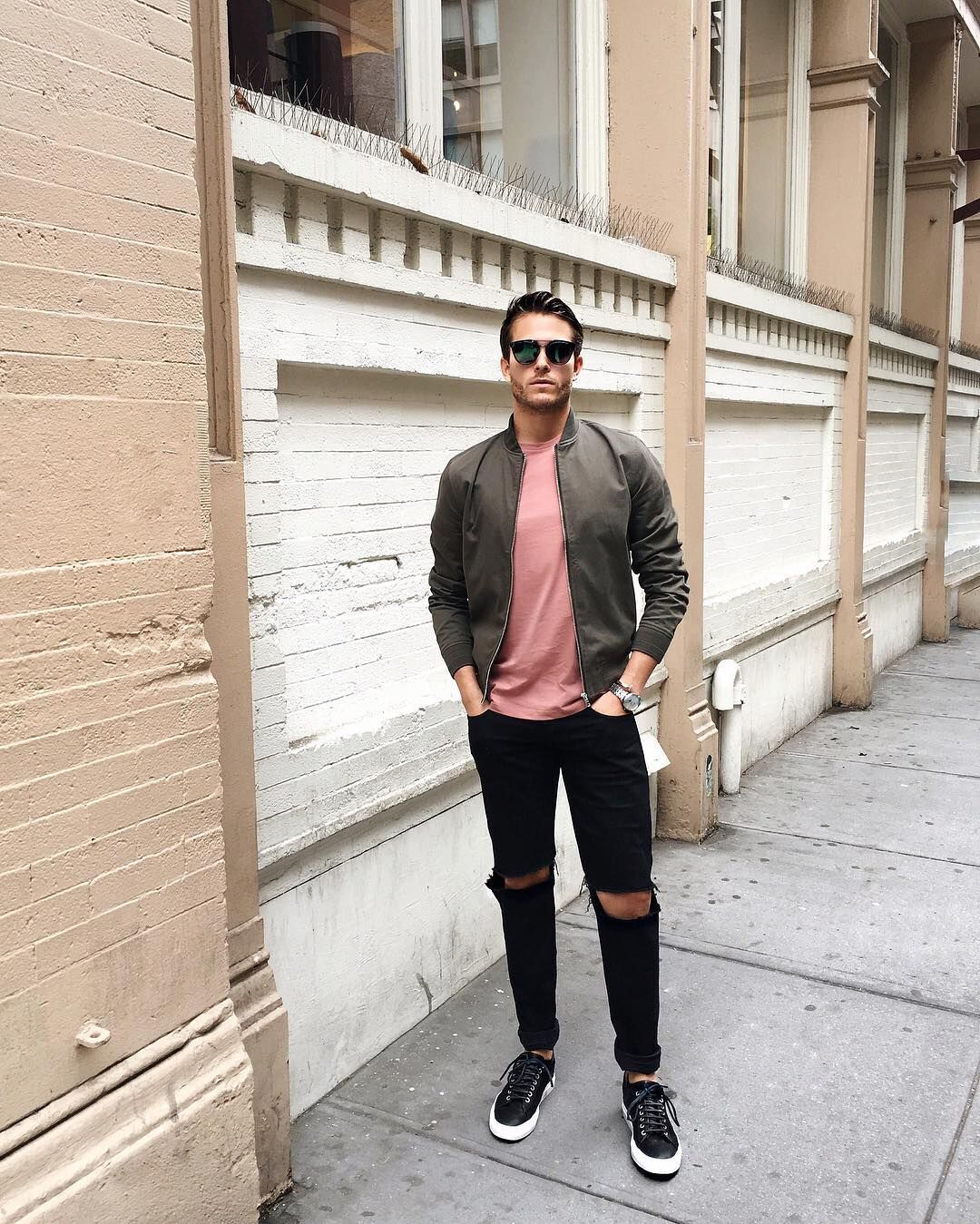 roze kleding stijltips MAN MAN