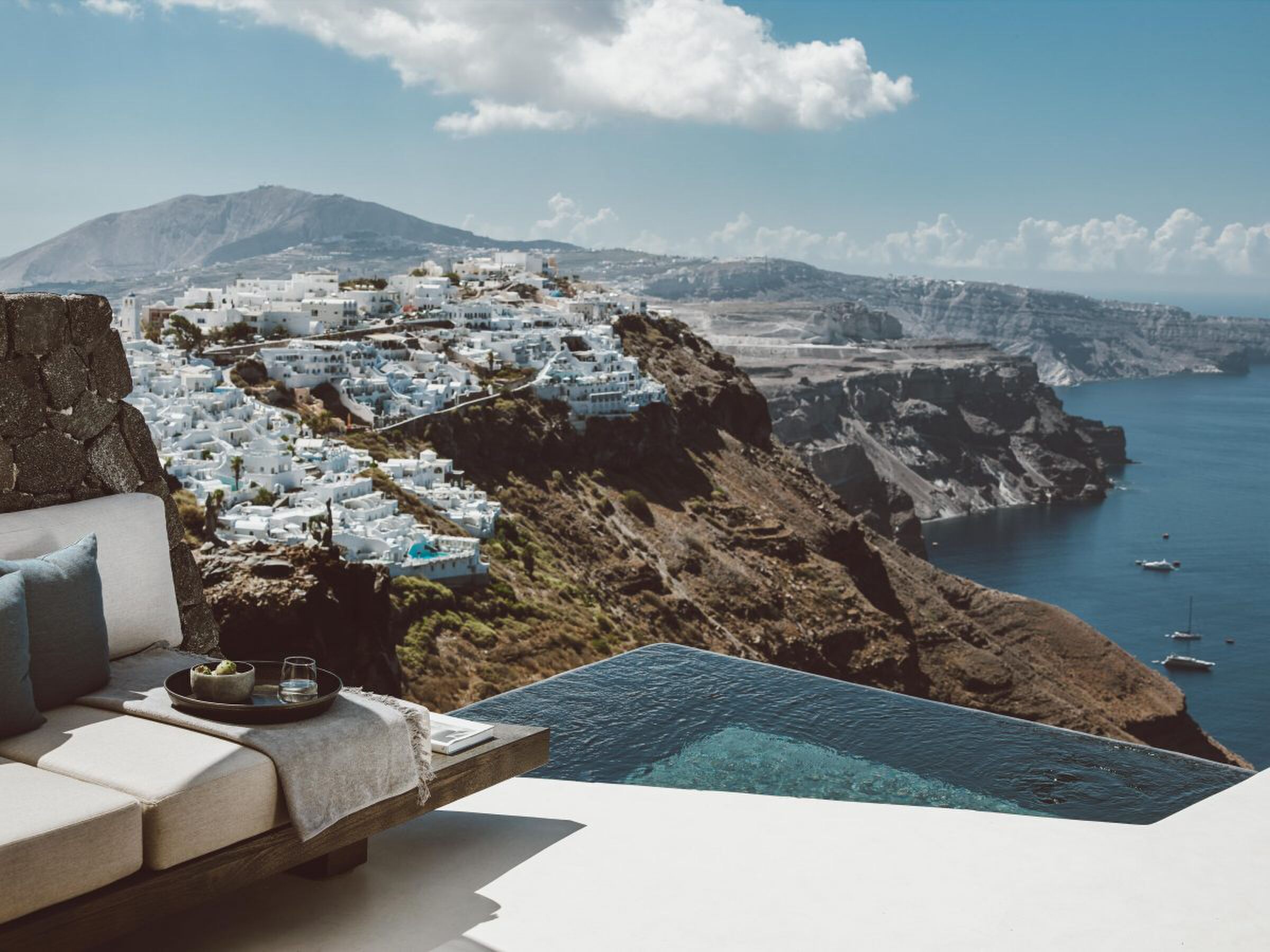 luxe villa Santorini MAN MAN