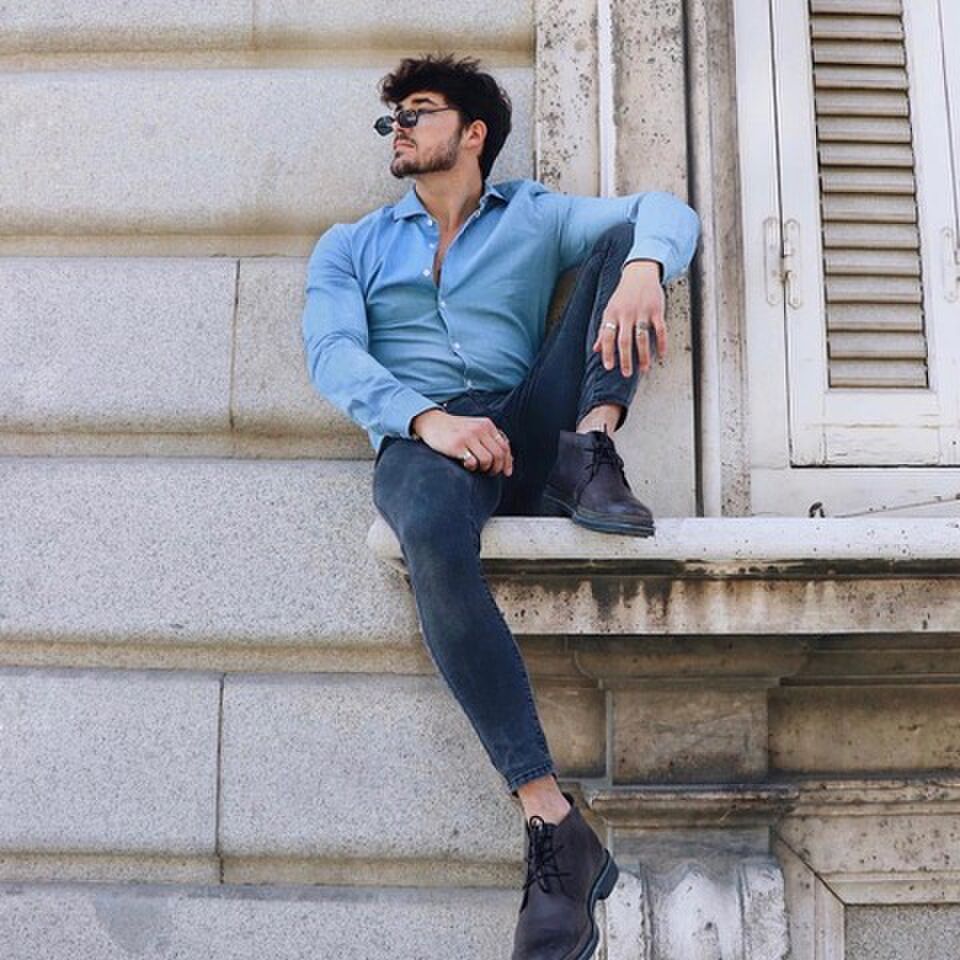 Denim op Denim outfit