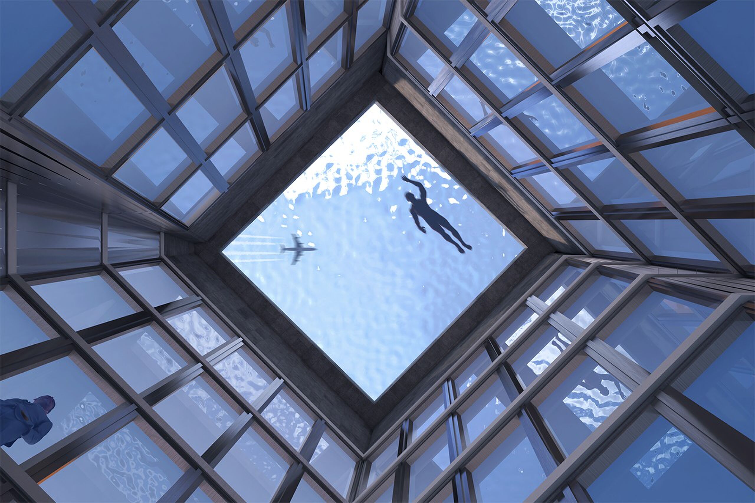 's werelds dikste infinity pool