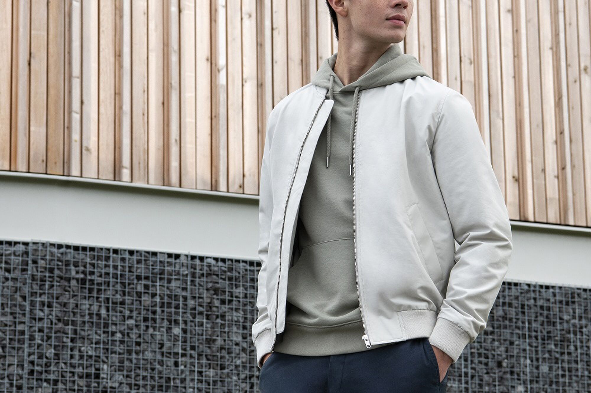 zomerkleding mannen bomber jacket