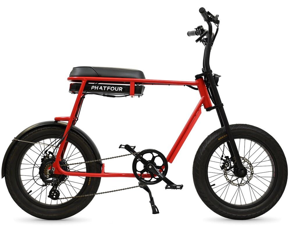 phatfour ebike rood