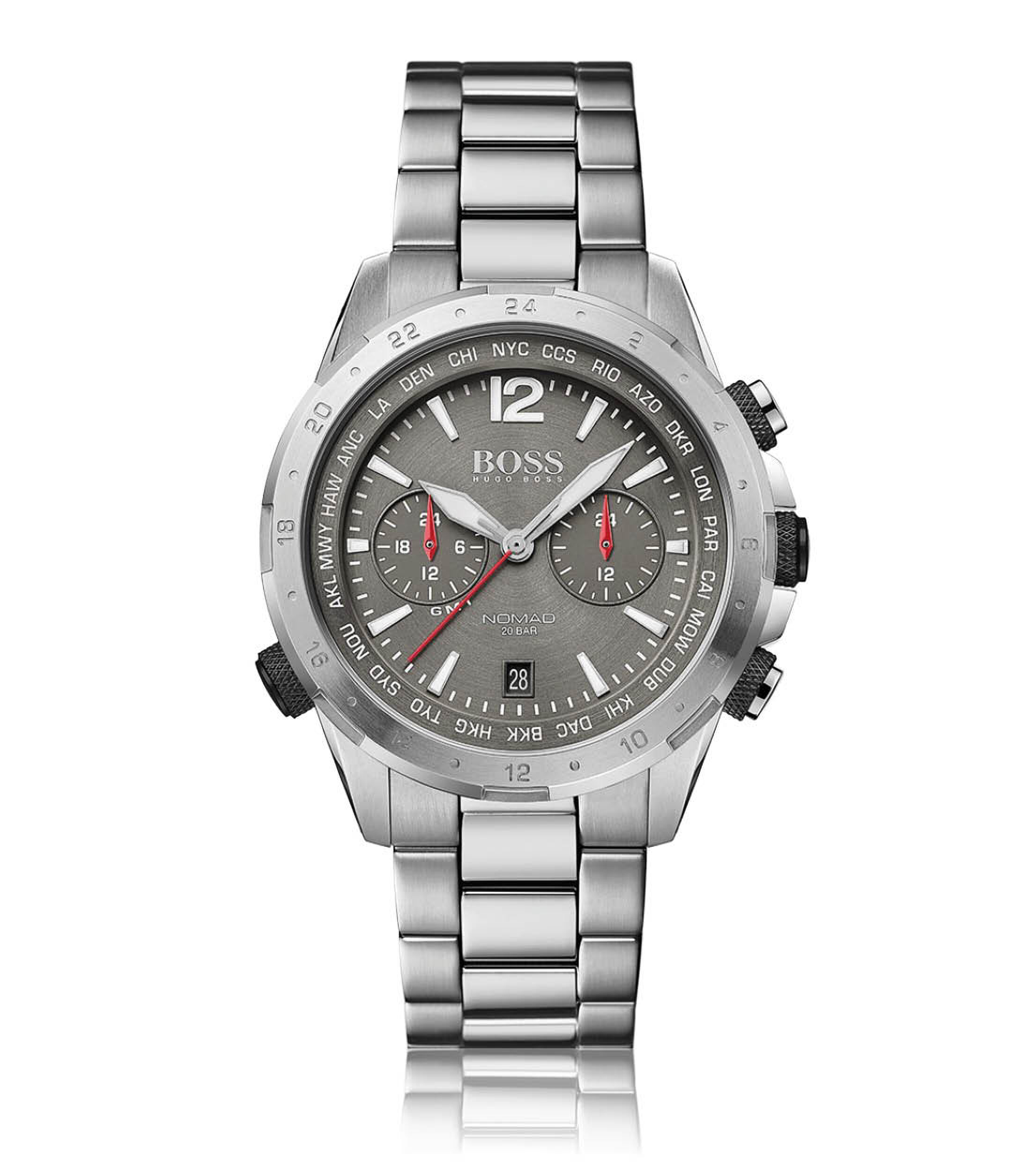 stalen horloge BOSS