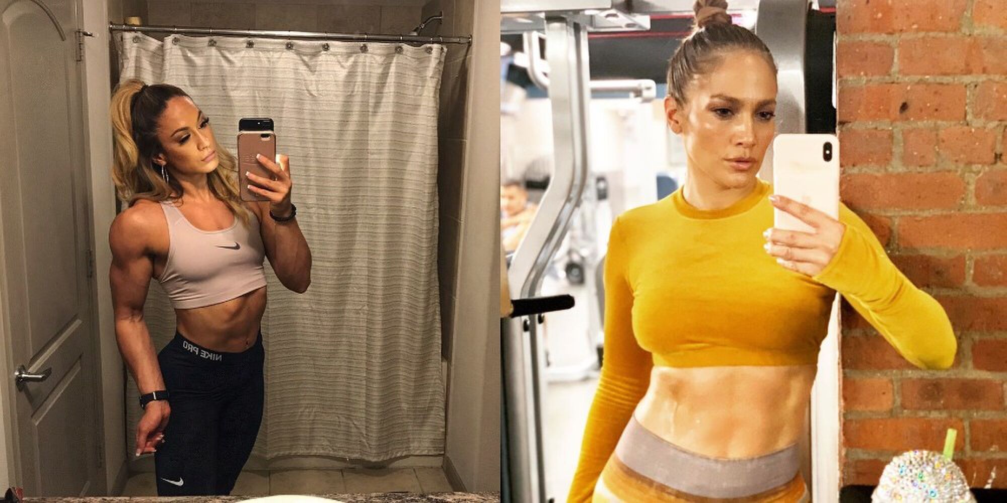 Jennifer Lopez heeft een bodybuilder als dubbelganger MAN MAN