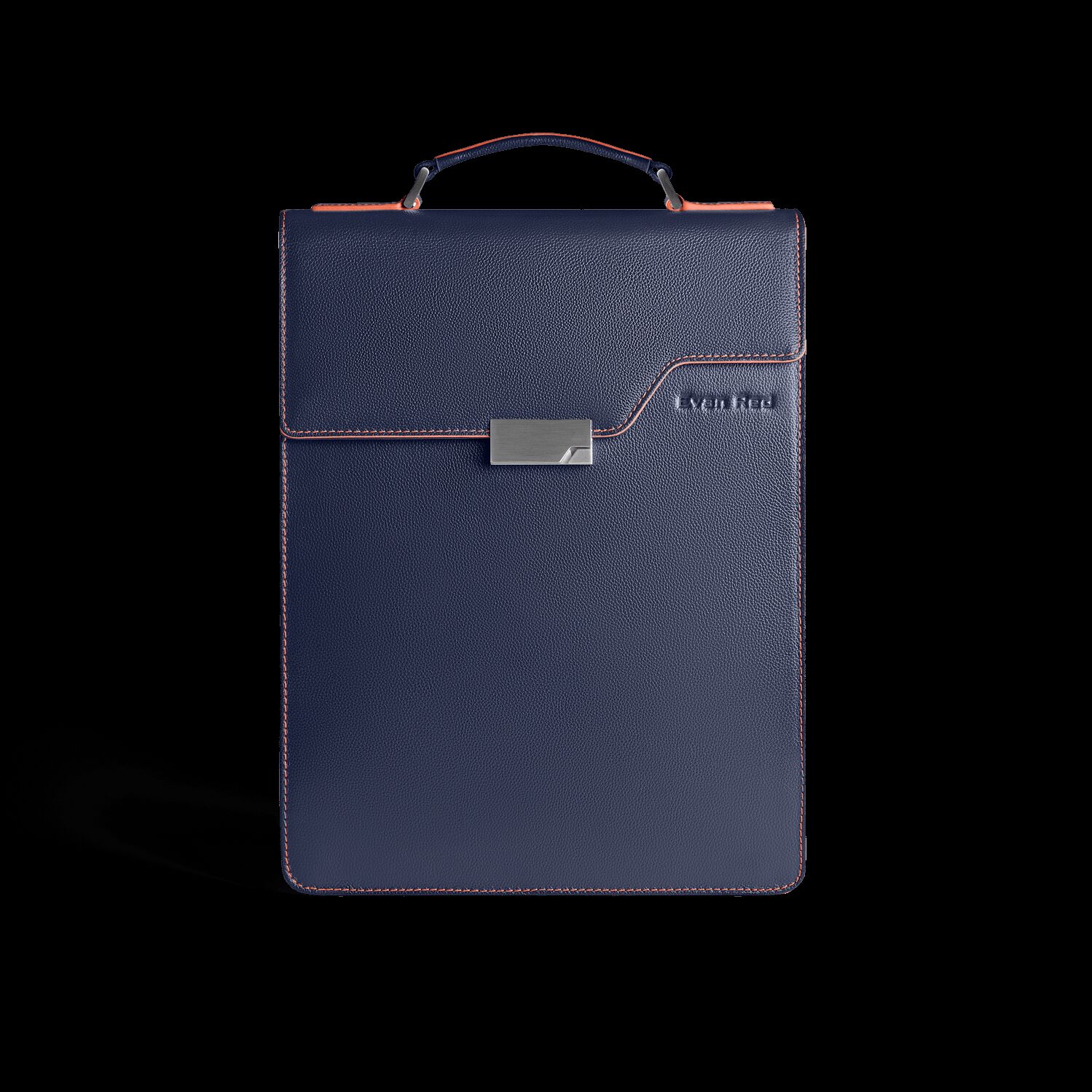 donkerblauwe rugzak evan red