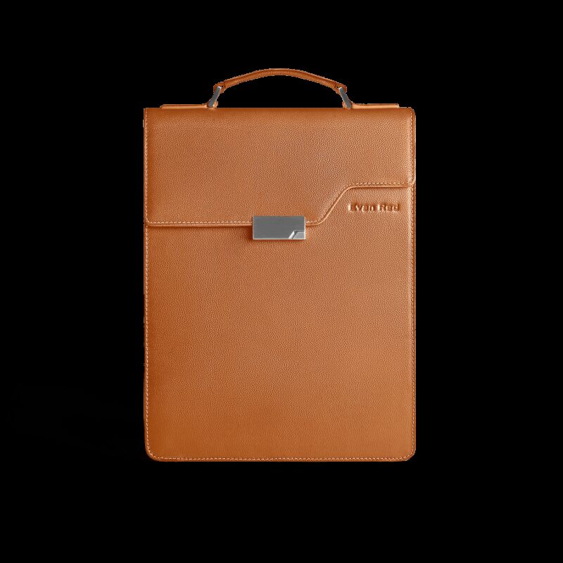 leren bruine backpack