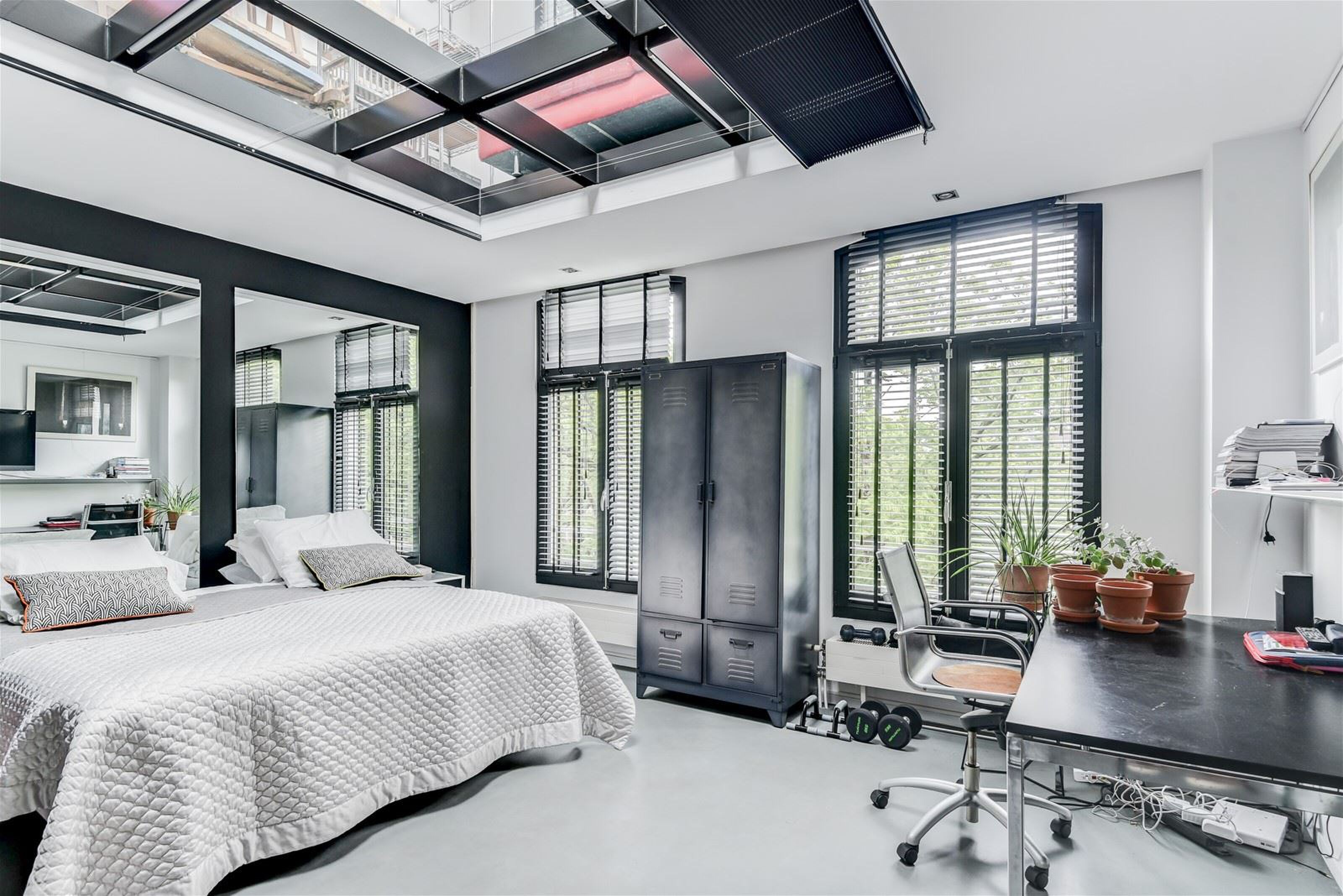 Industriële slaapkamer