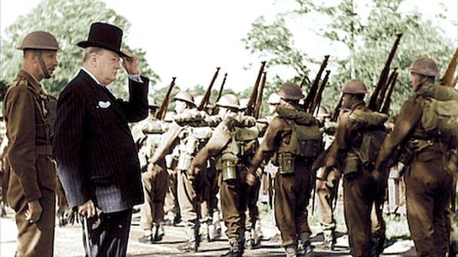 World War II in colour