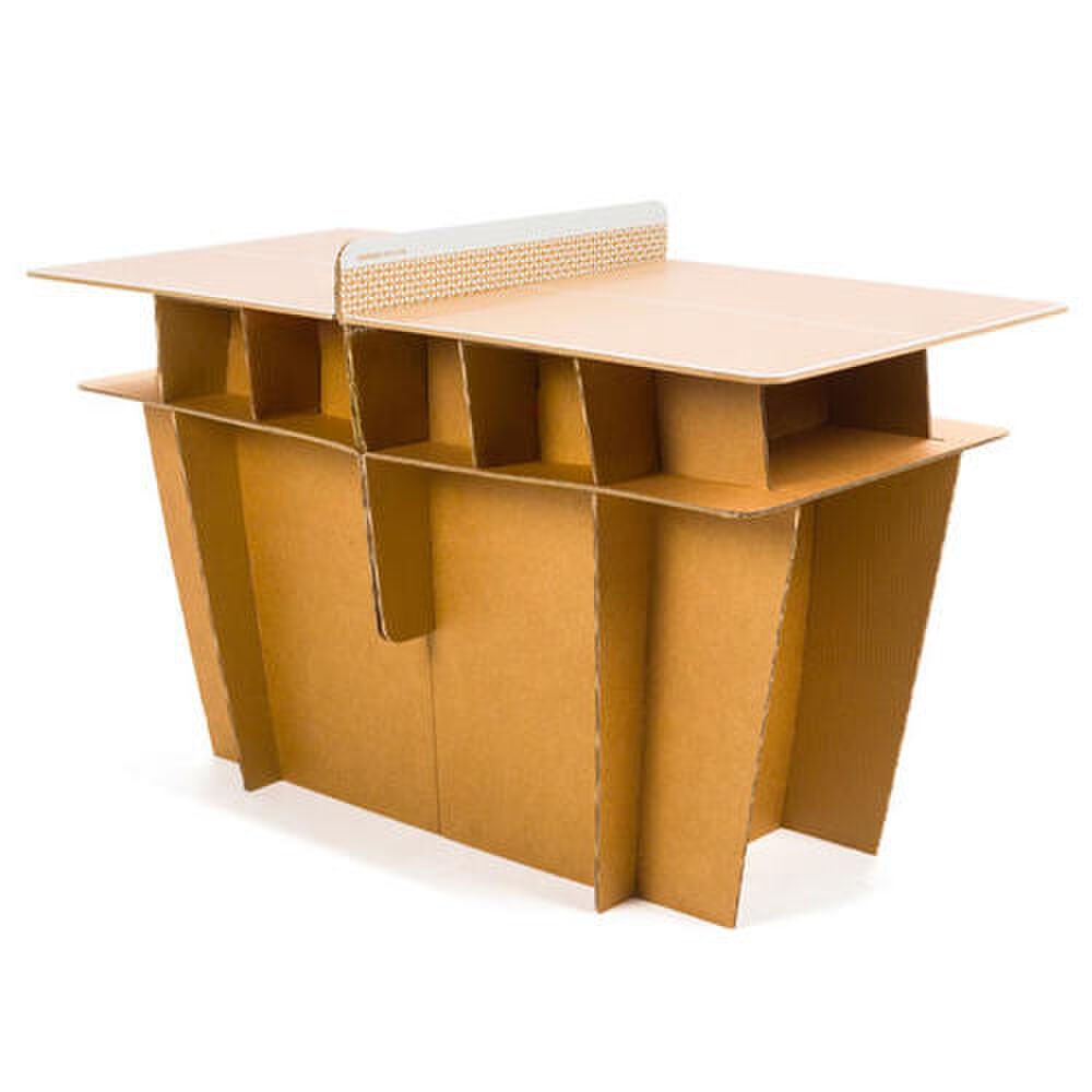 decathlon kartonnen mini pingpongtafel