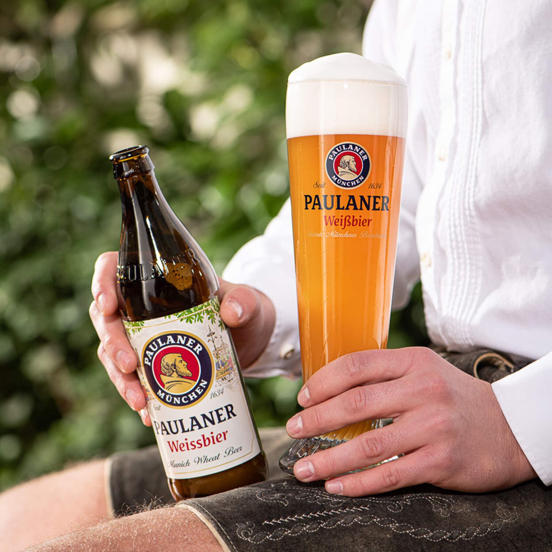 lekkere weizenbieren Paulaner Hefe Weissbier