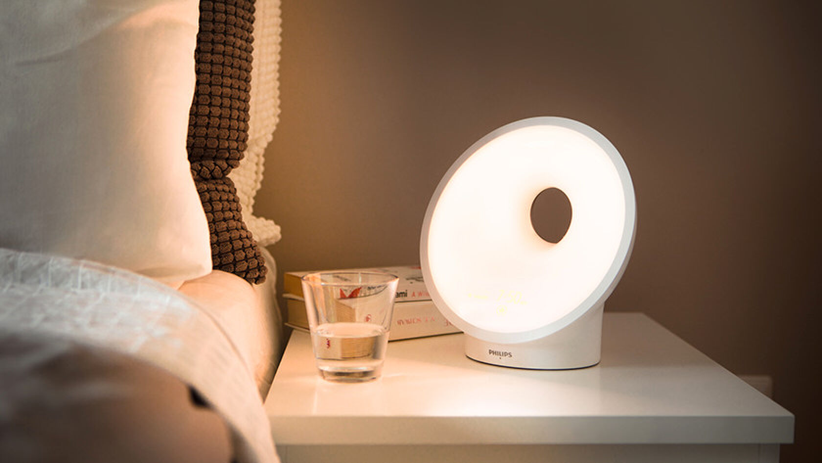 wekker licht philips lamp