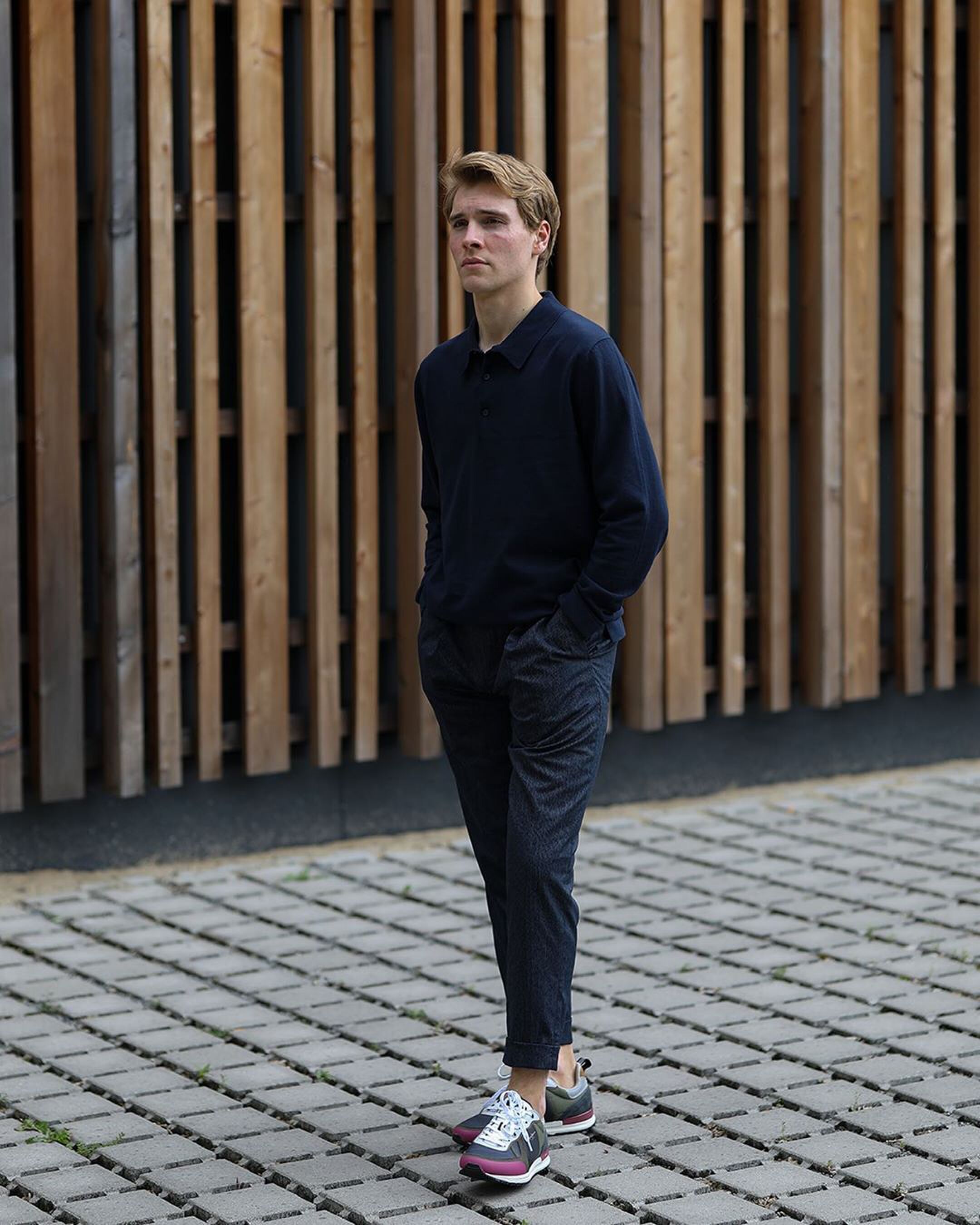 schoenen onder je pantalon