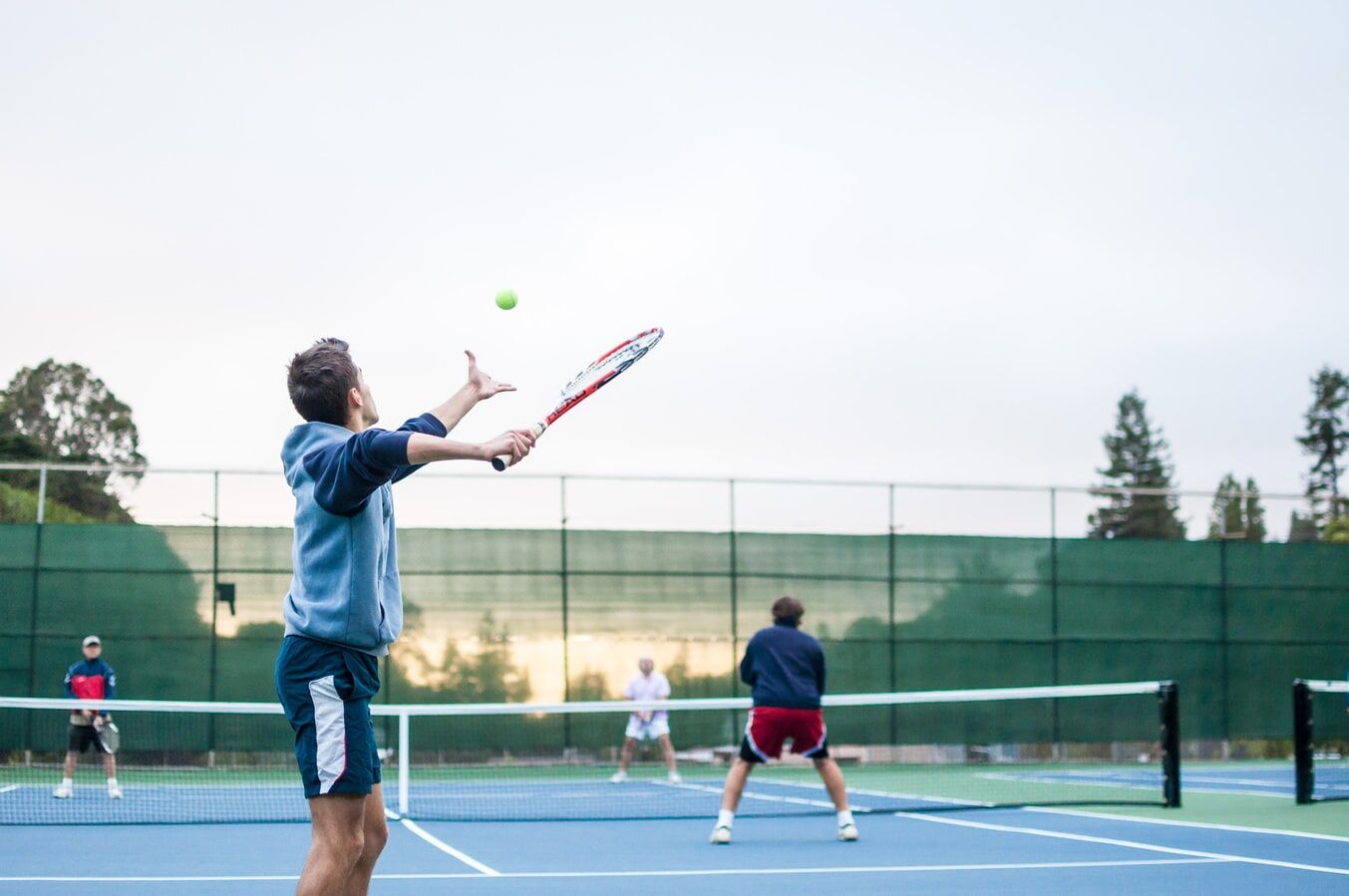 tennis afvallen