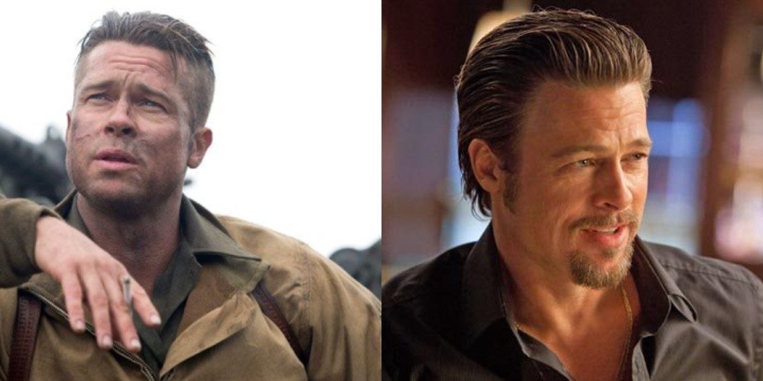brad pitt grijs haar