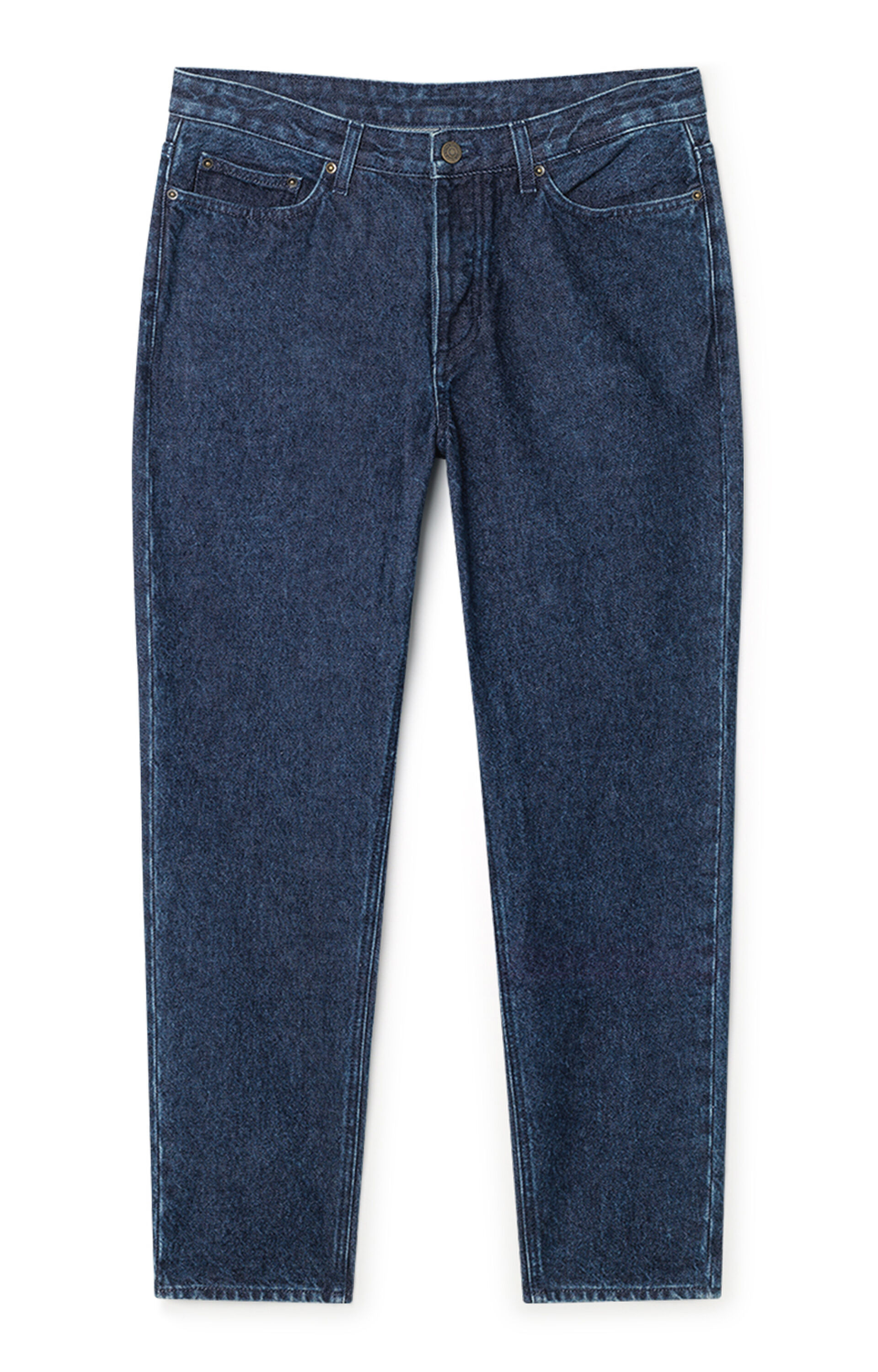 Donkerblauwe jeans mannen