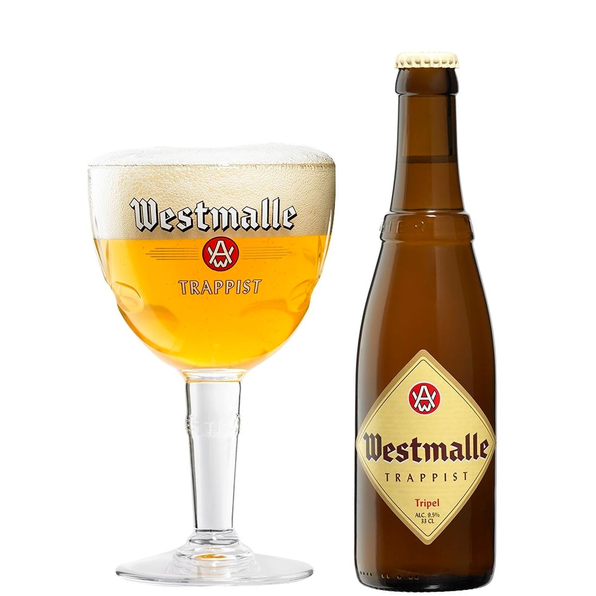 Westmalle tripel lekker blond bier