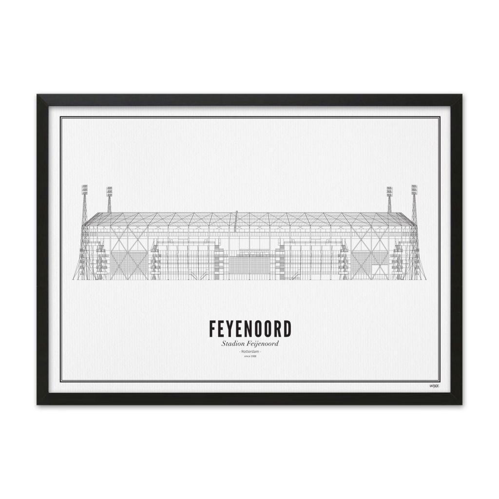 De Kuip stadion poster WIJCK