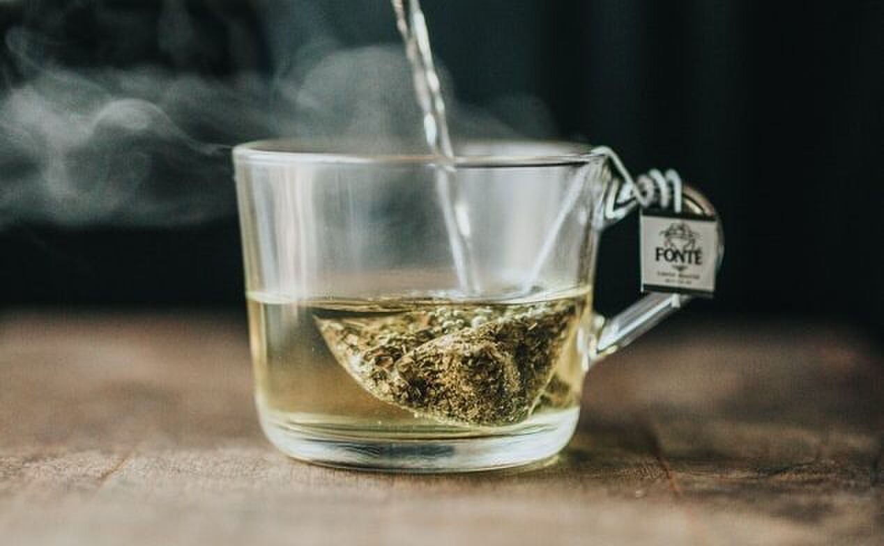 groene thee om af te vallen