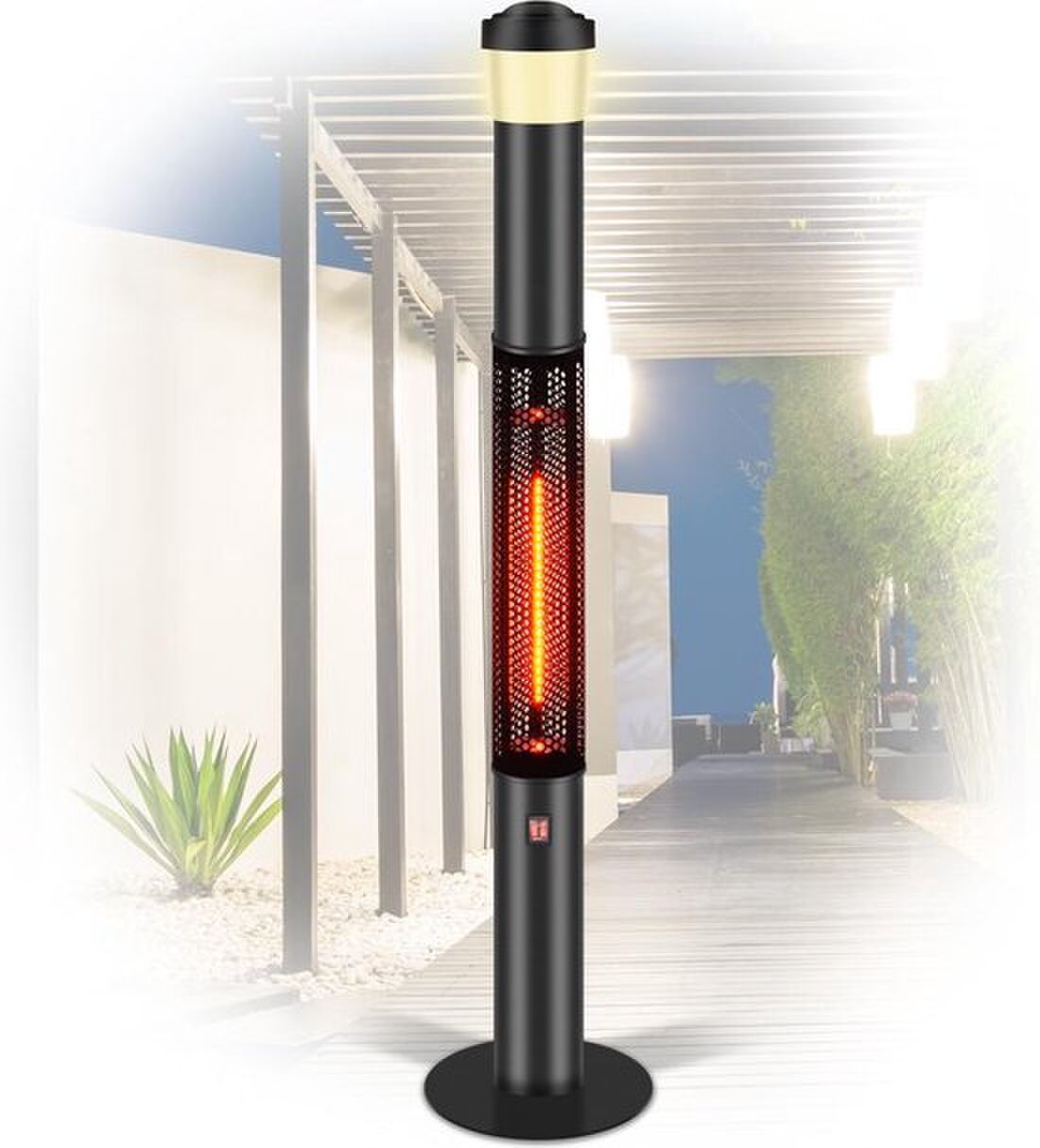 terras heater met bluetooth