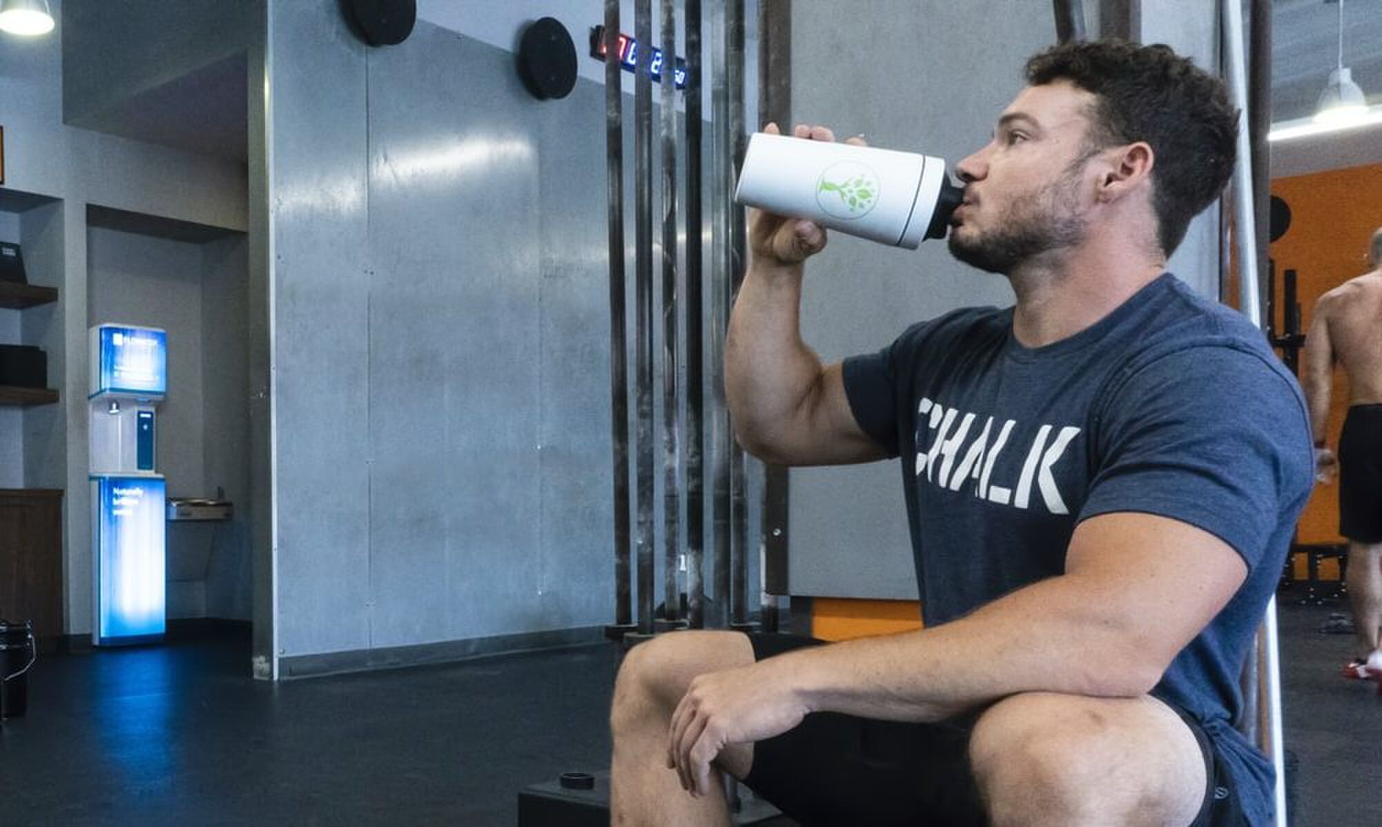 protein shake in sportschool