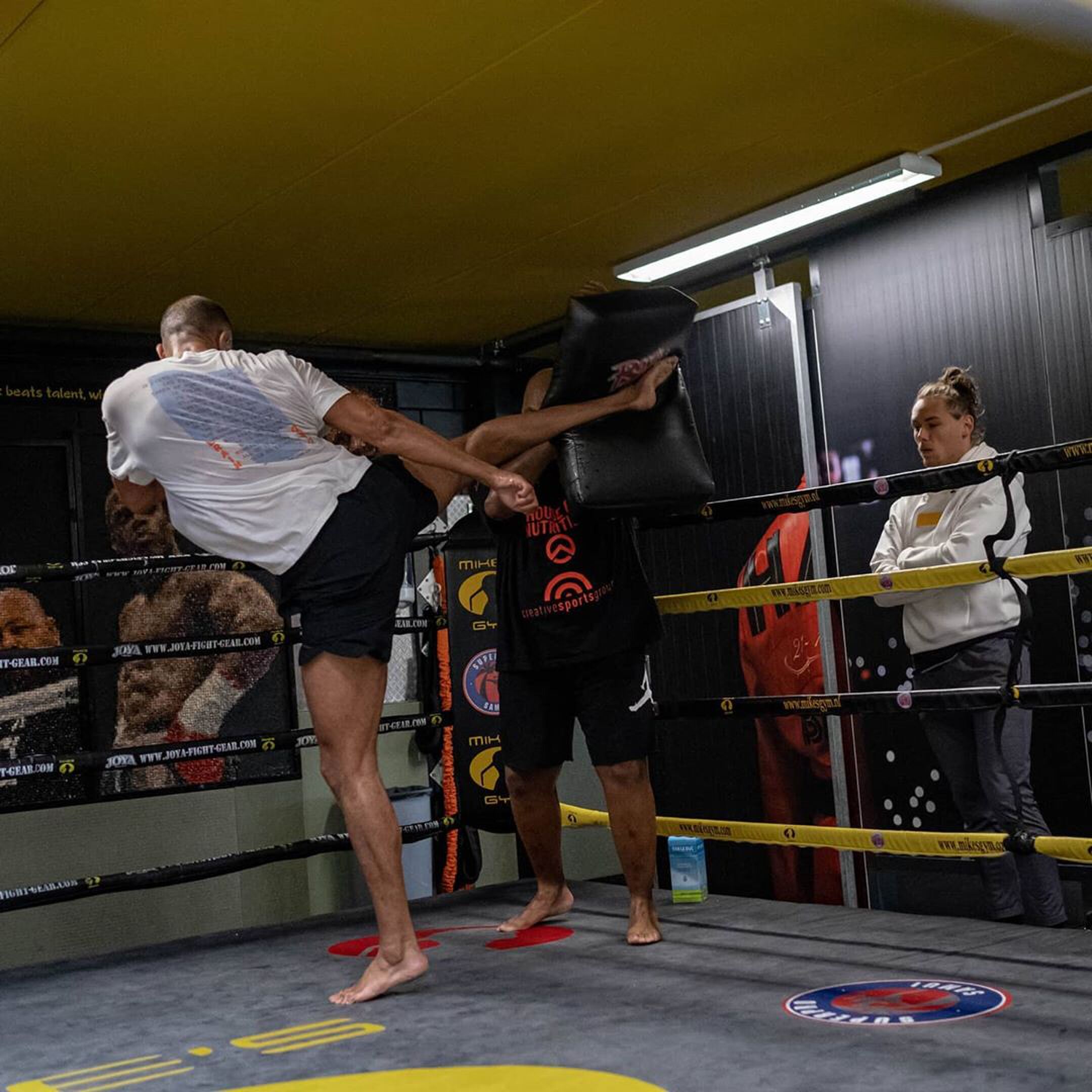 Trap oefening Badr Hari