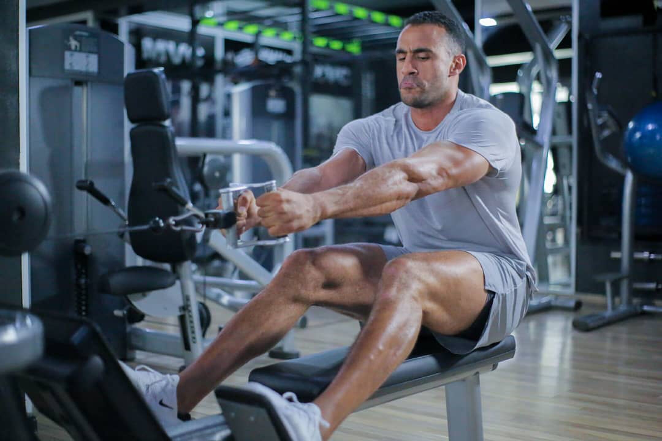 Training kickboksers