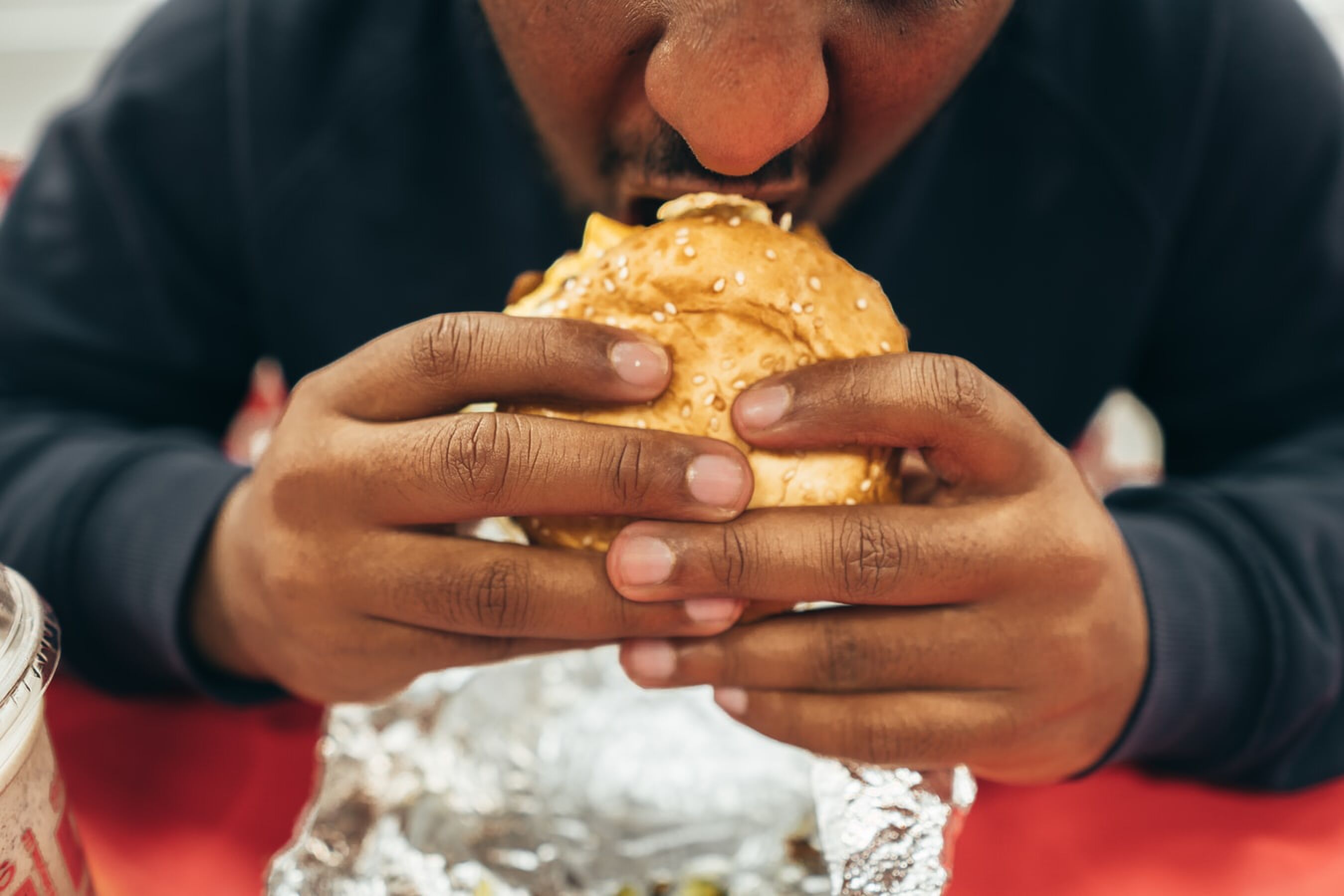 burger afvallen