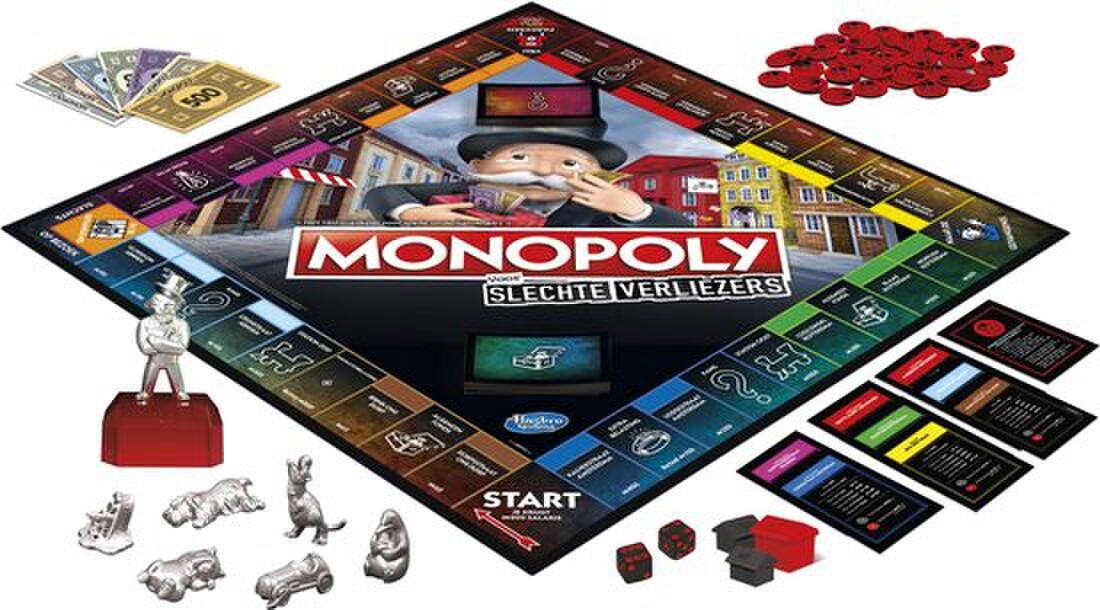 Monopoly slechte verliezers spel