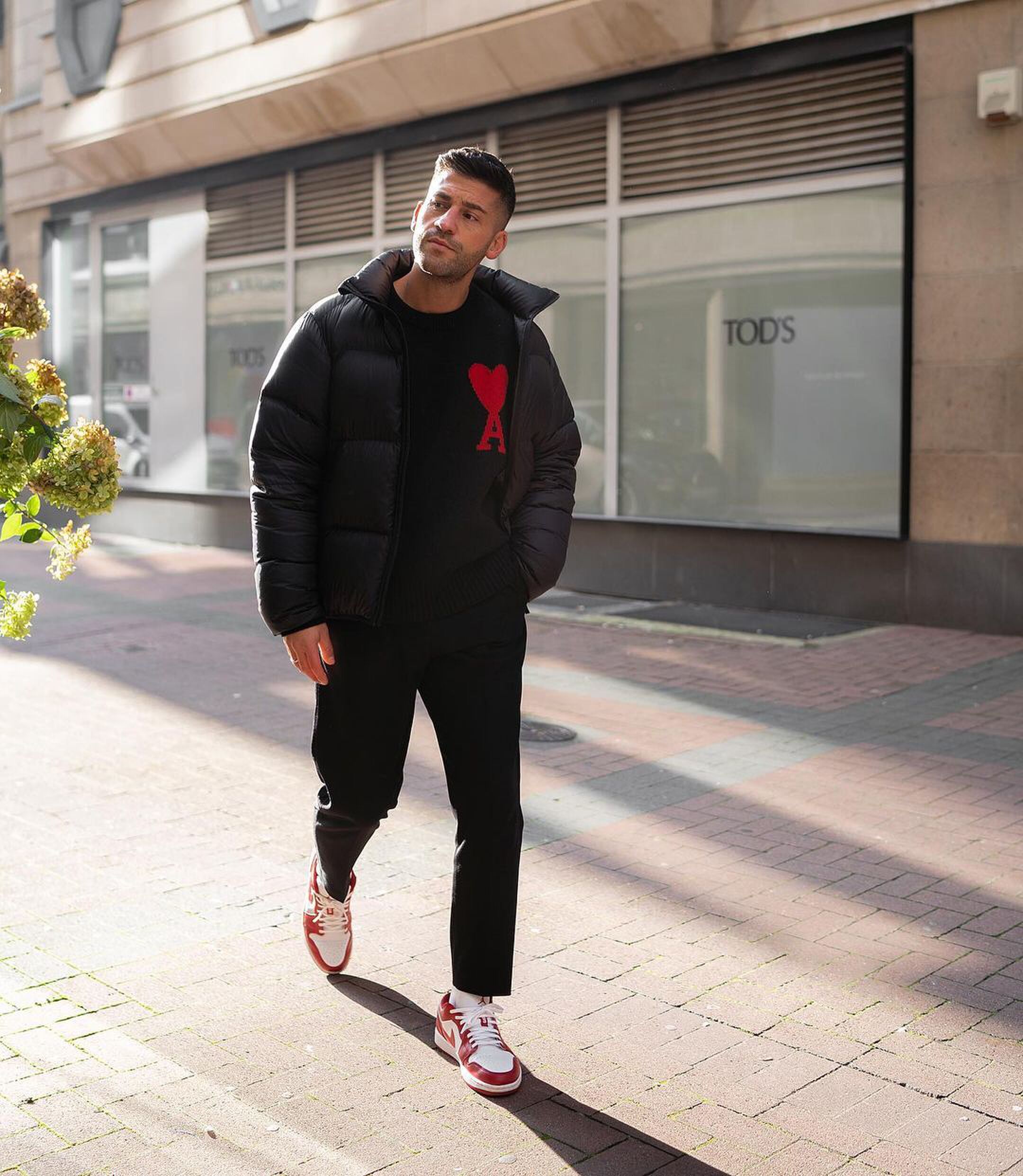 puffer jacket combineren