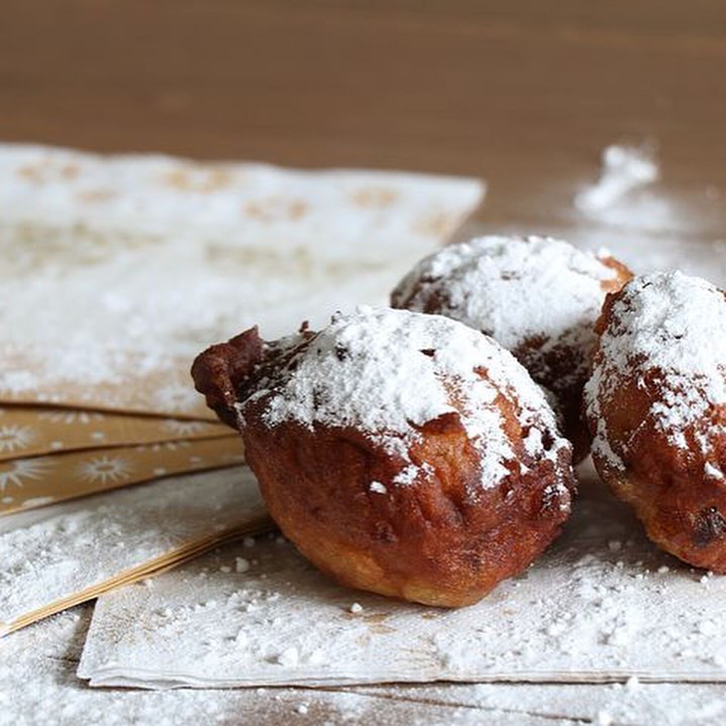 oliebollen maken met bier