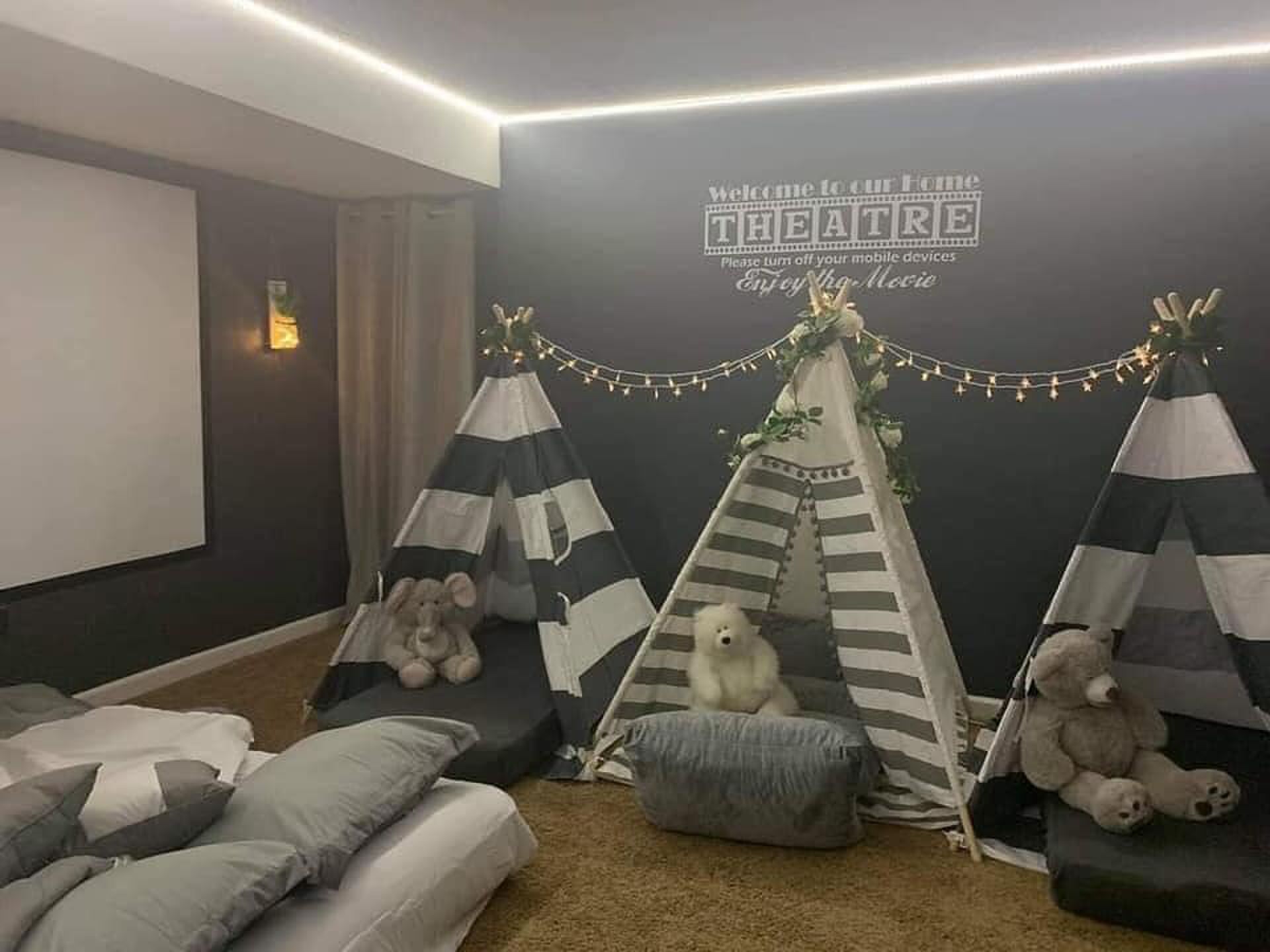 tipis thuisbioscoop