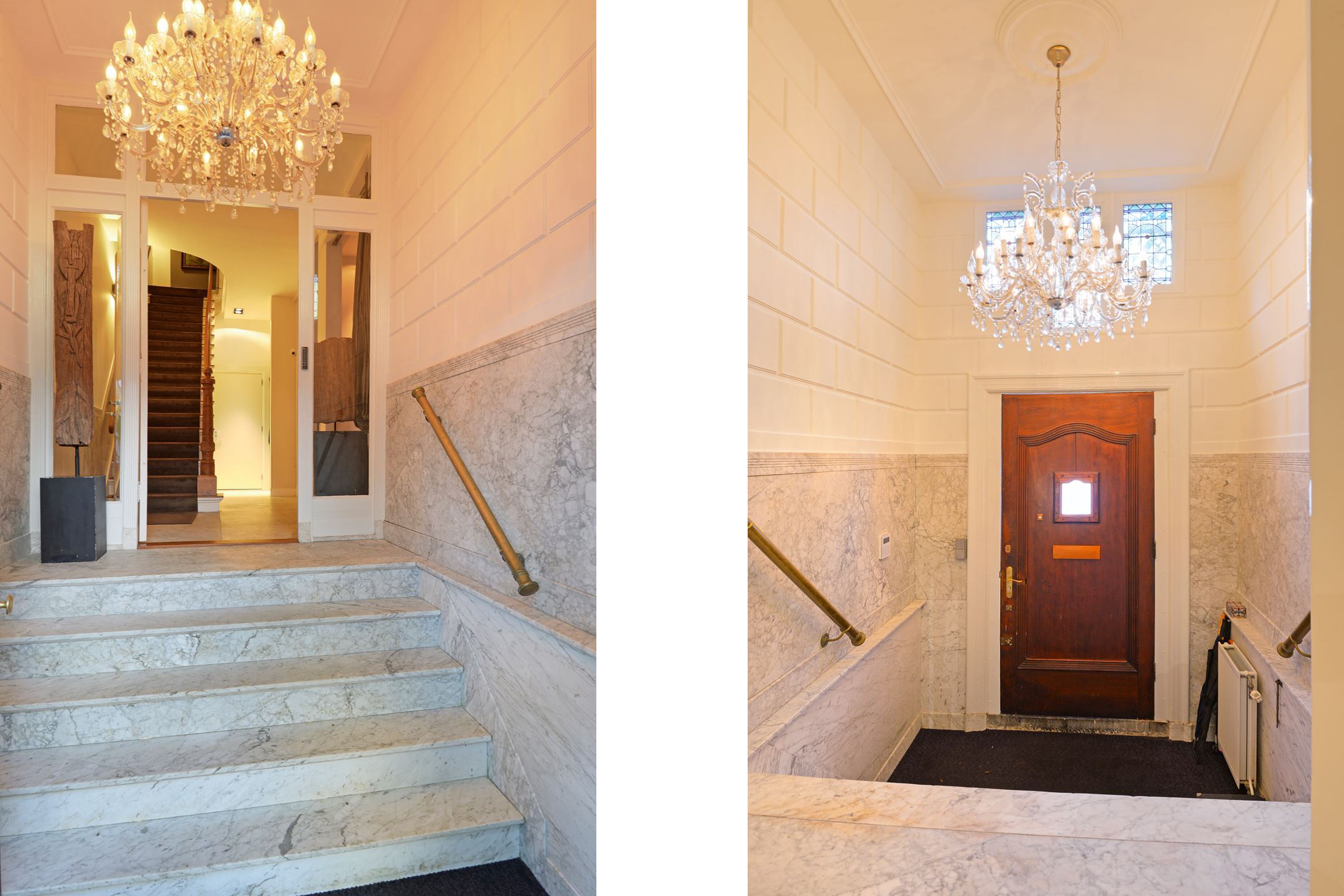 marmeren trap entree