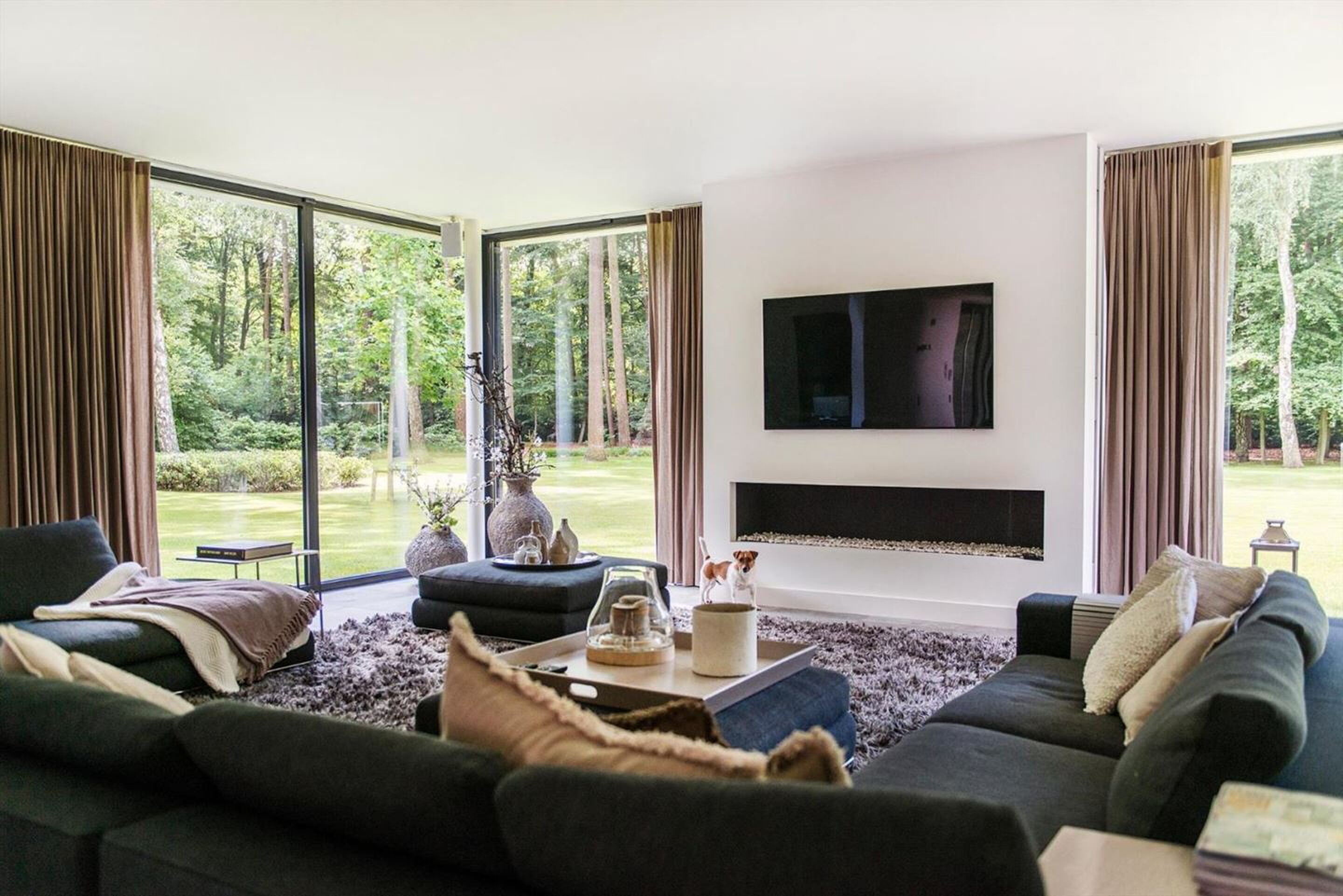 miljoenenvilla woonkamer