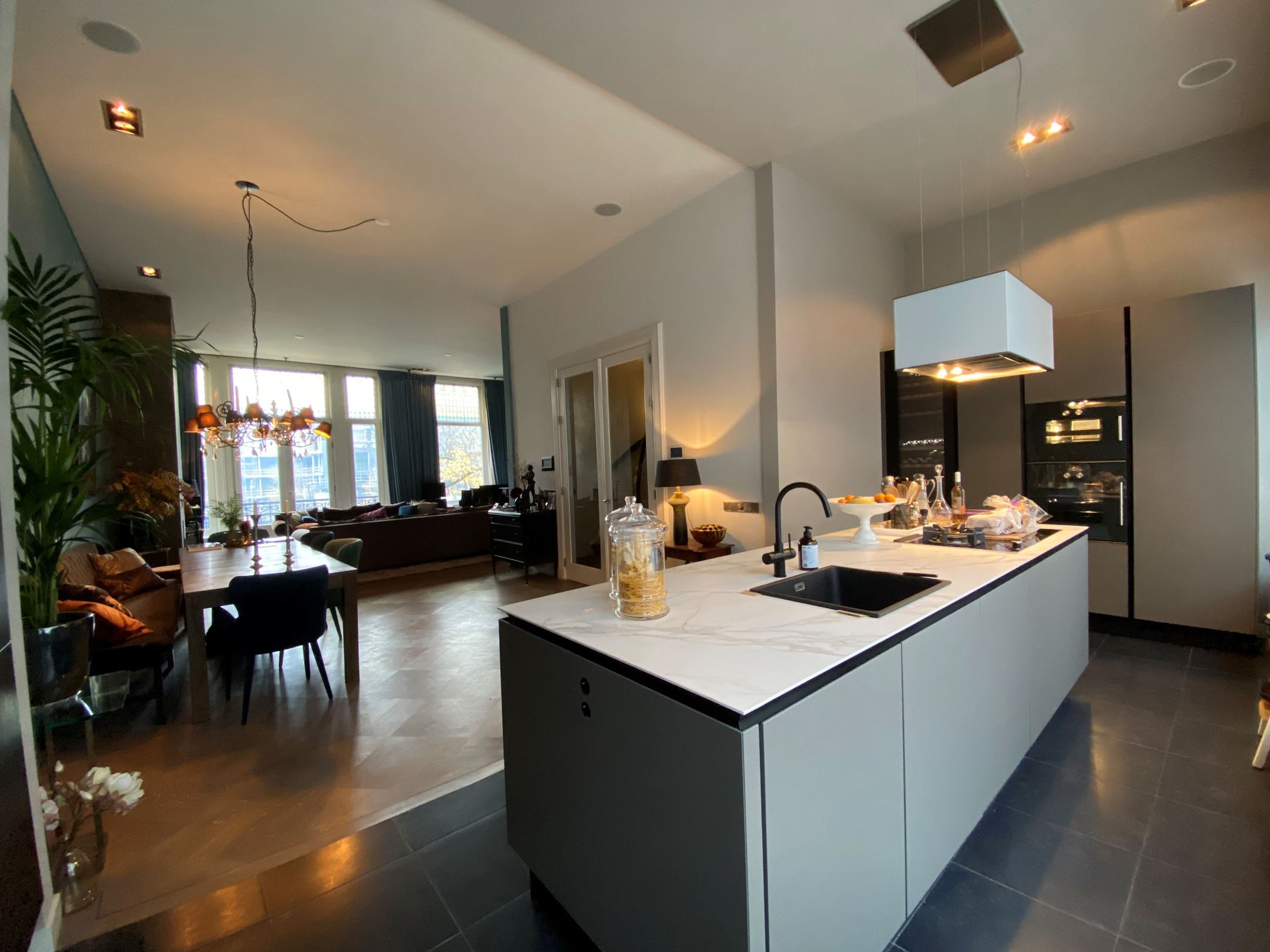 open keuken woning amsterdam