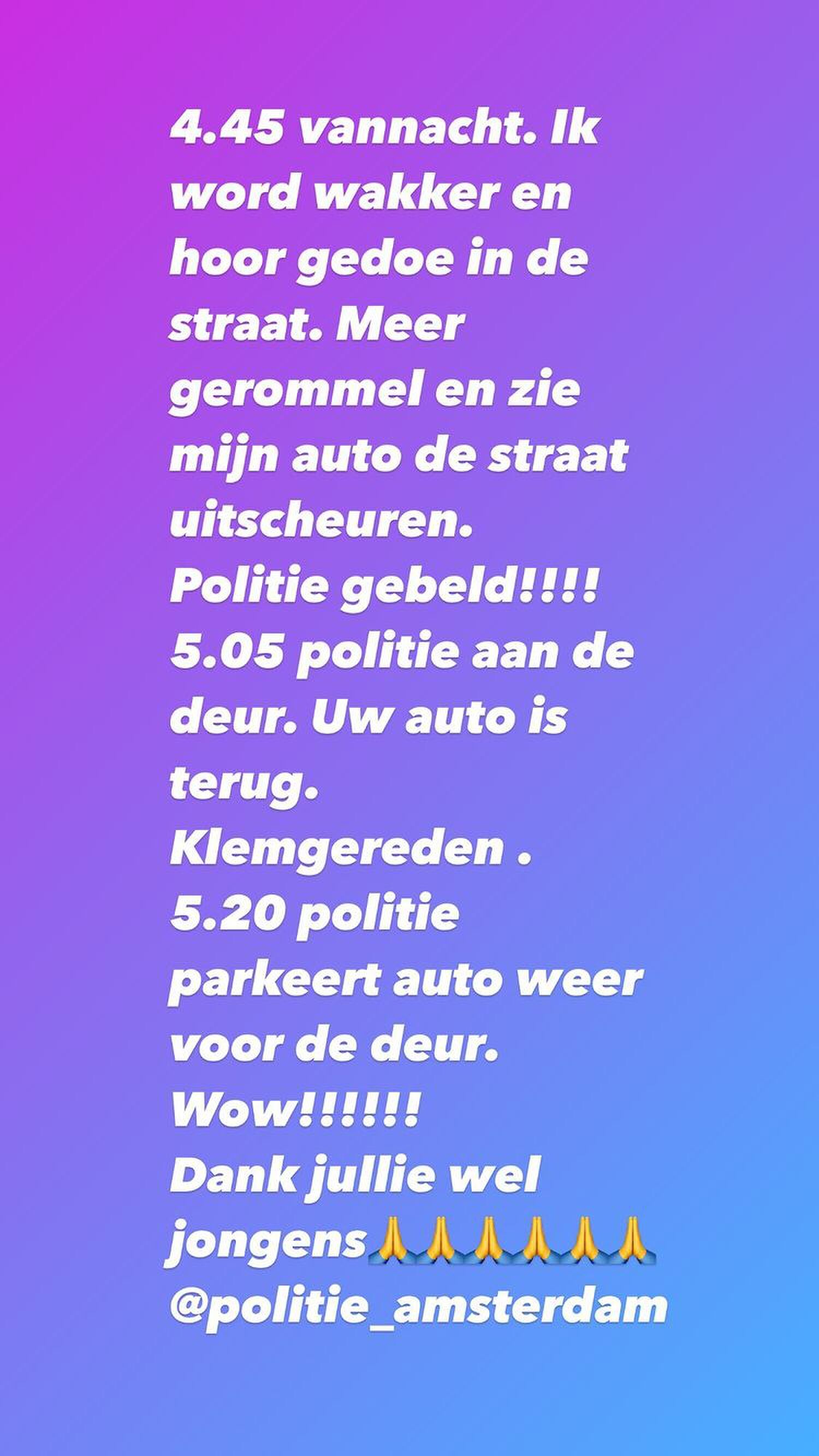 robert auto gestolen