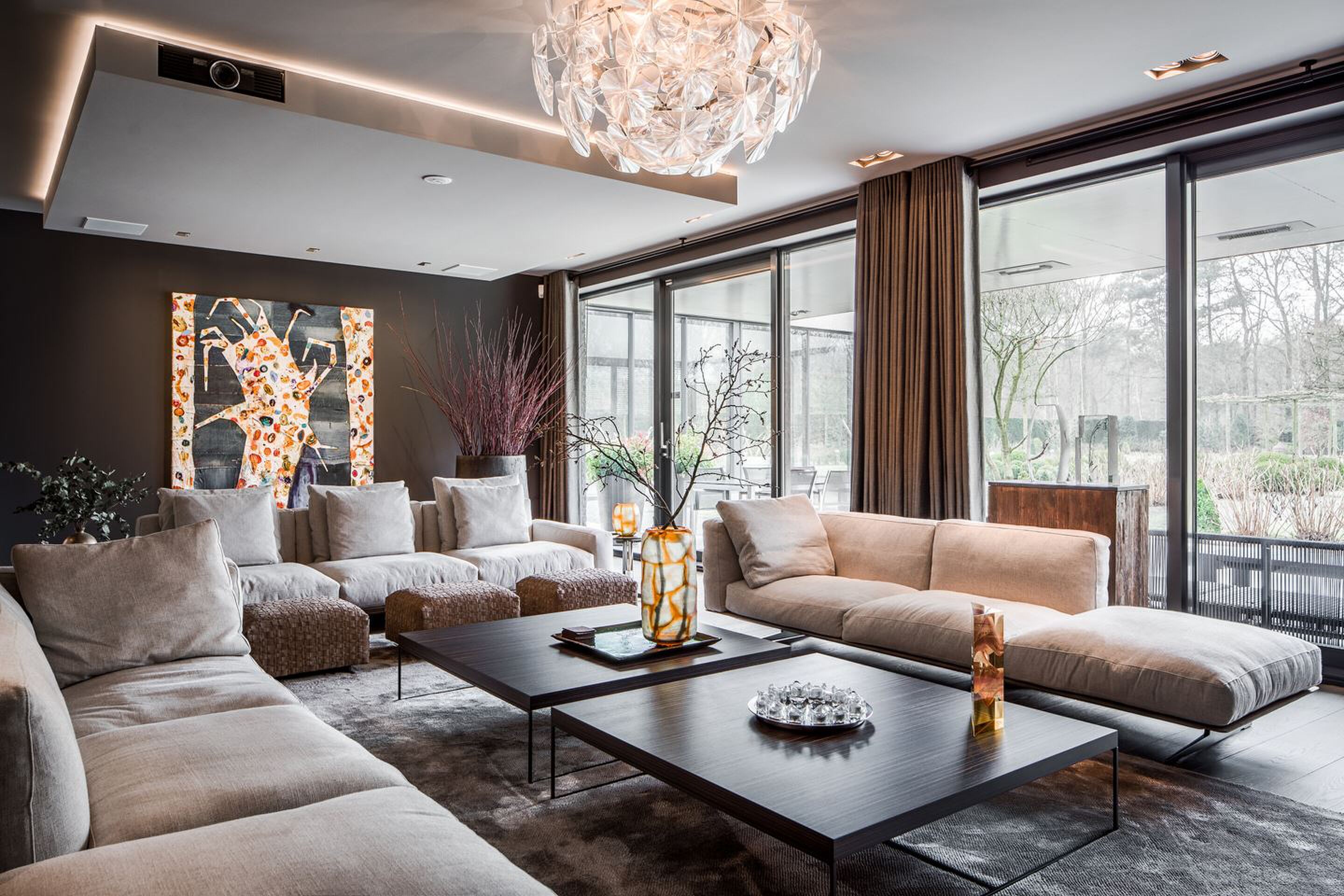 woonkamer villa funda