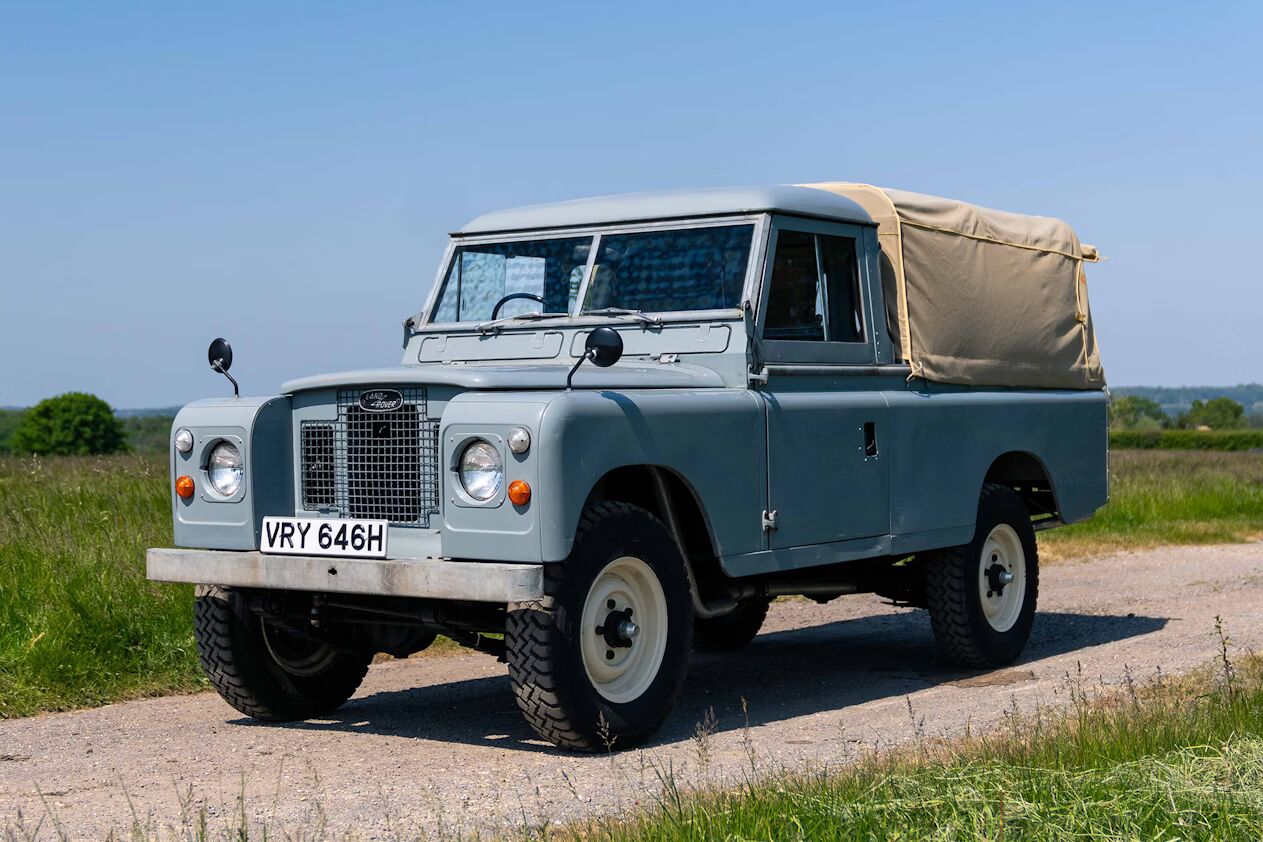Land Rover Series II uit 1969
