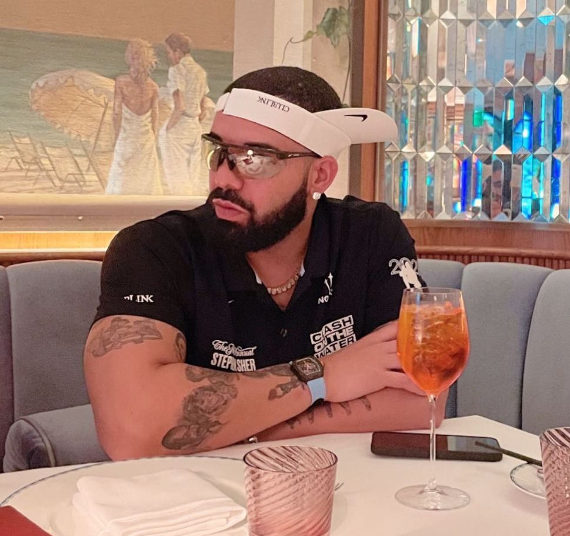 luxe horloge rapper Drake