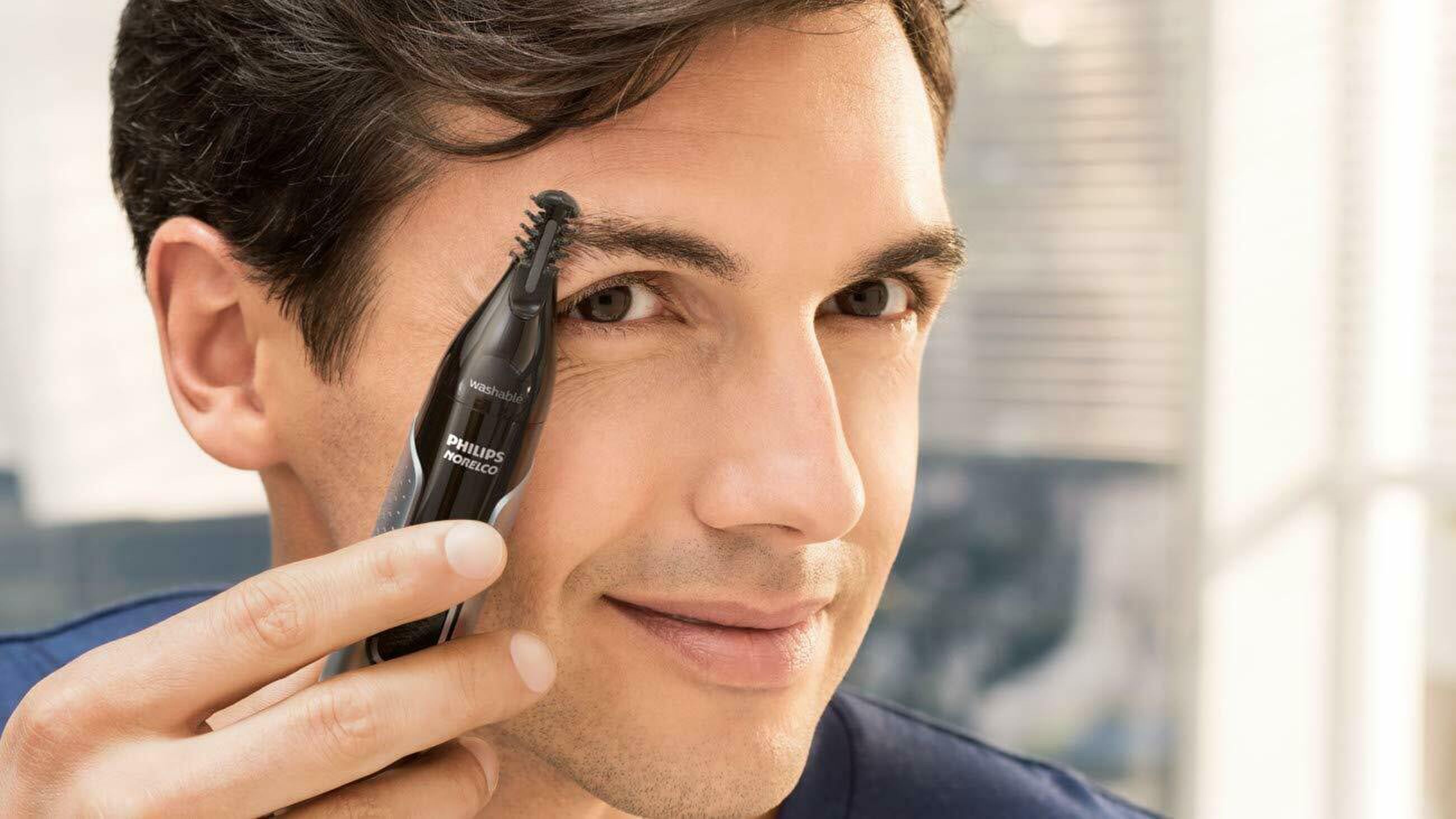 wenkbrauwtrimmer mannen