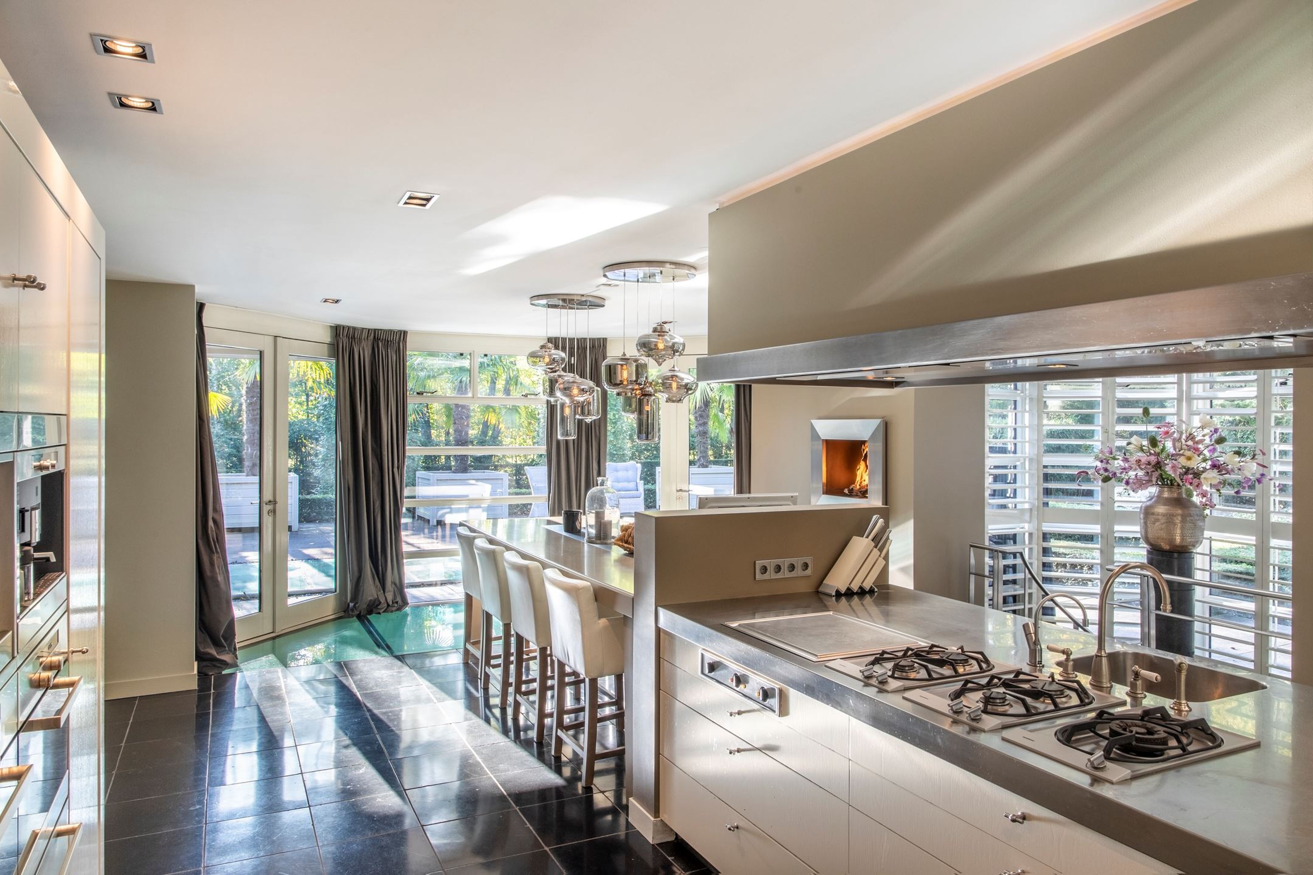 luxe keuken villa